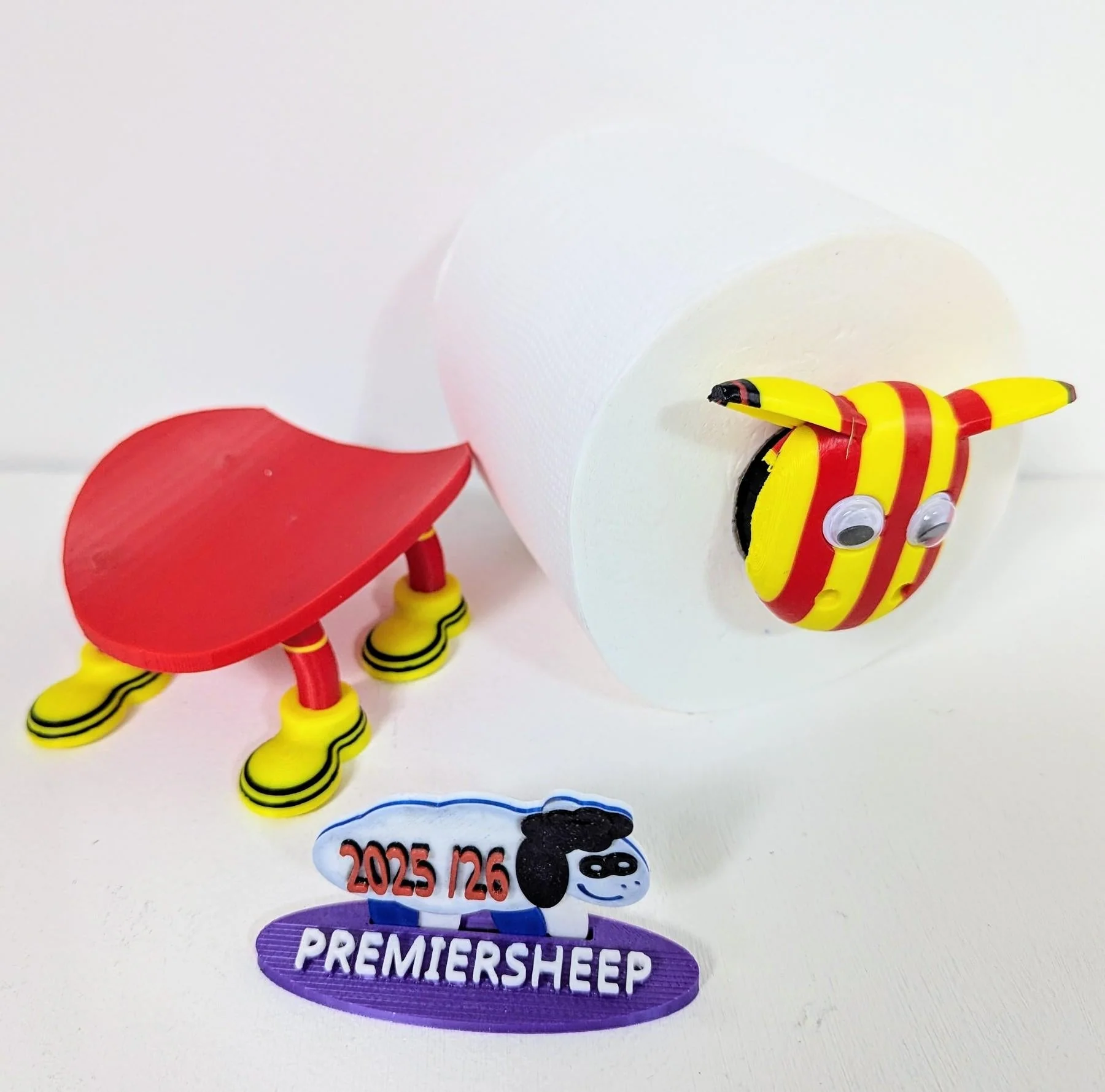 Premiersheep Watford Toilet Roll Holder – New 2025/26 Football Fan Gift – Universal Fit – Customizable Boot option - Image 9