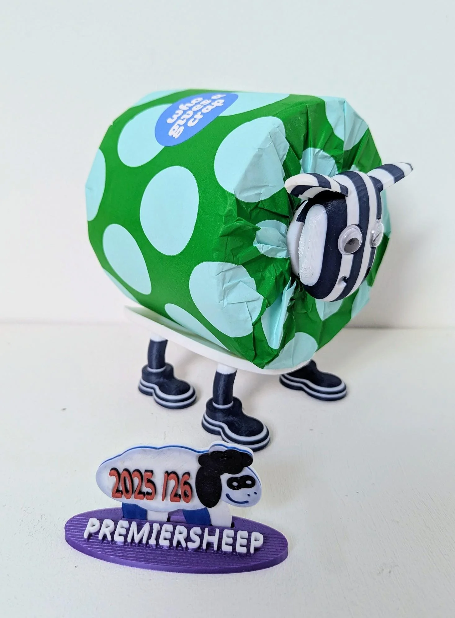 Premiersheep West Bromwich Albion Toilet Roll Holder – New 2025/26 Baggies Football Fan Gift – Universal Fit – West Brom Custom Boots - Image 4