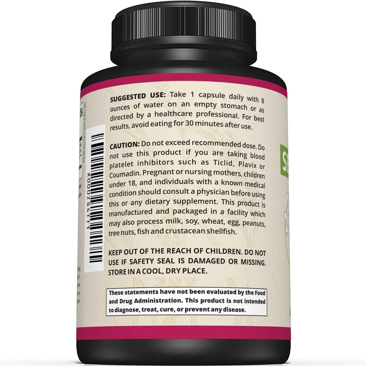 Premium Serrapeptase Enzyme Supplement – 40,000 SPU per Capsule | 90 Enteric Coated Capsules (Pack of 2) - Image 3