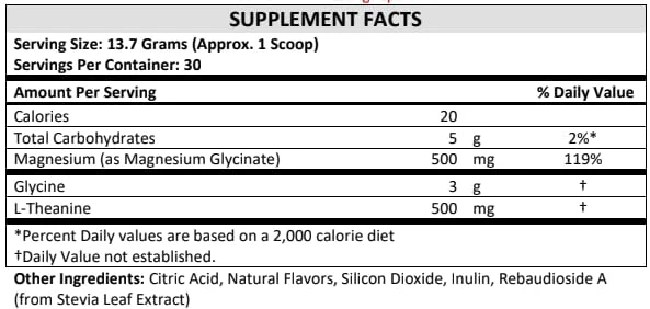 PreSleep Natural Sleep Powder – Melatonin-Free Sleep Aid with Magnesium Glycinate, L-Theanine & Glycine – Non-Habit Forming, Vegan, Gluten Free, 30 Servings - Image 7