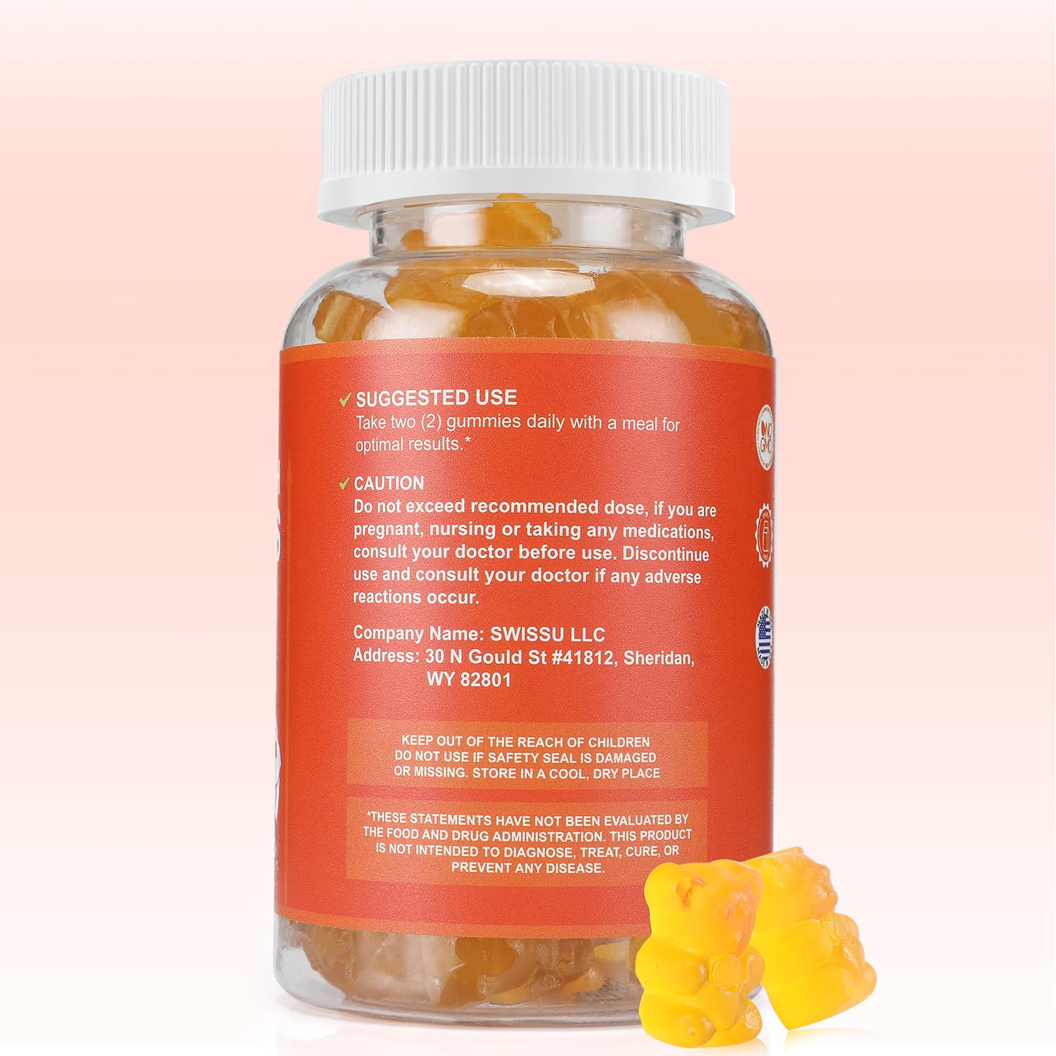 PRETANT Prostate Health Gummies — Astaxanthin + Lycopene for Prostate, Heart, Eye & Skin Support | Vegan 30 Servings - Image 2