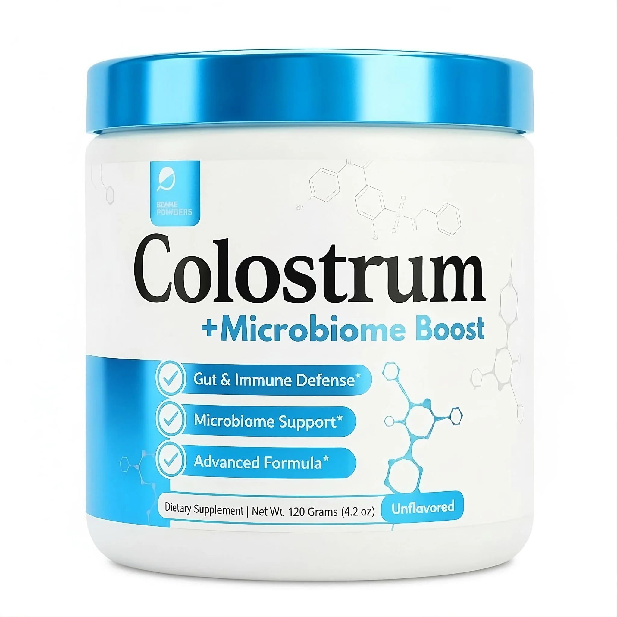 Prime Powders Colostrum Powder with Akkermansia | Grass-Fed Bovine, 1B AFU Probiotic | Gut Support, IgG Rich | 120 Servings - Image 8