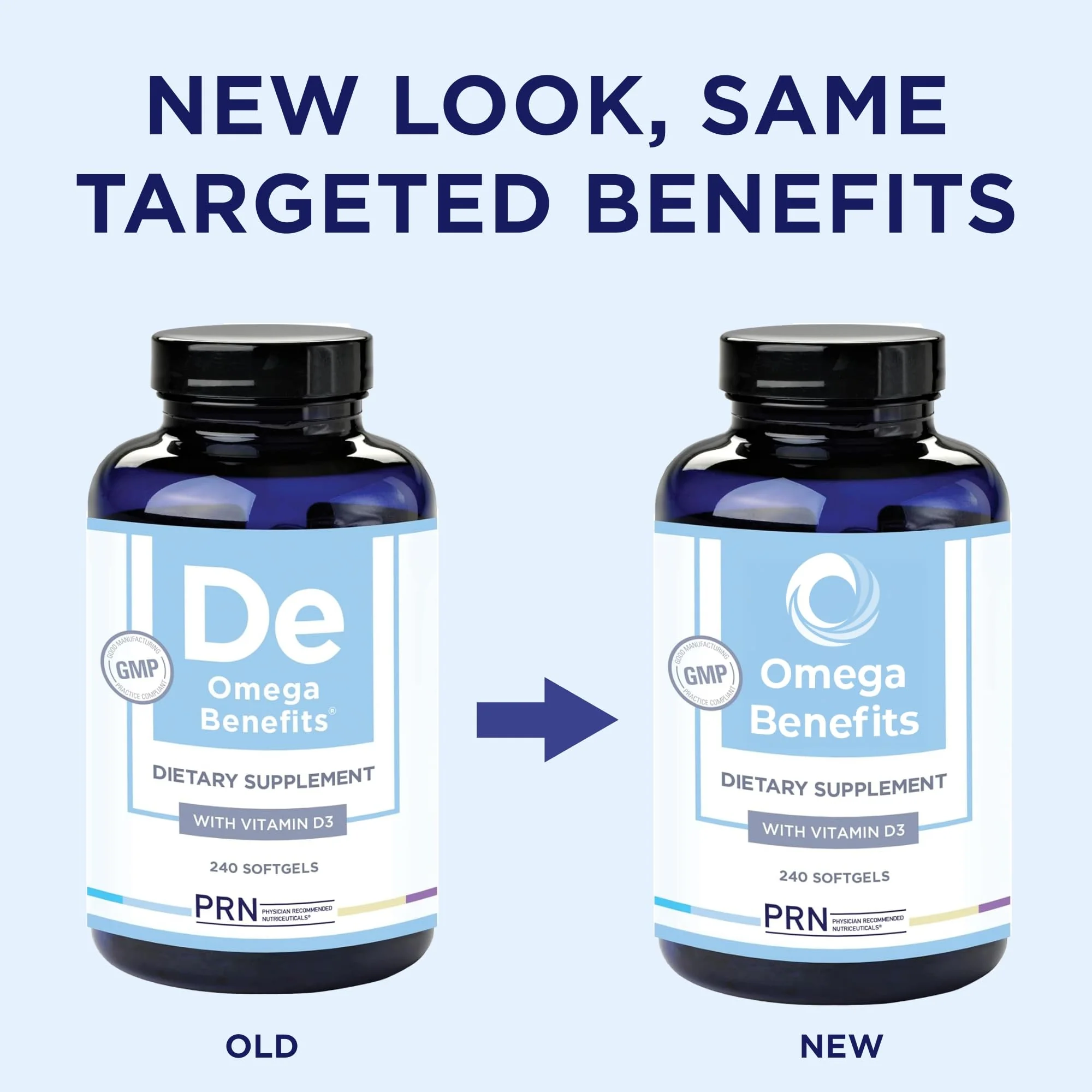 PRN DE Omega-3 240 Softgels – 60-Day Supply | rTG EPA 1680mg / DHA 560mg + Vitamin D - Image 2