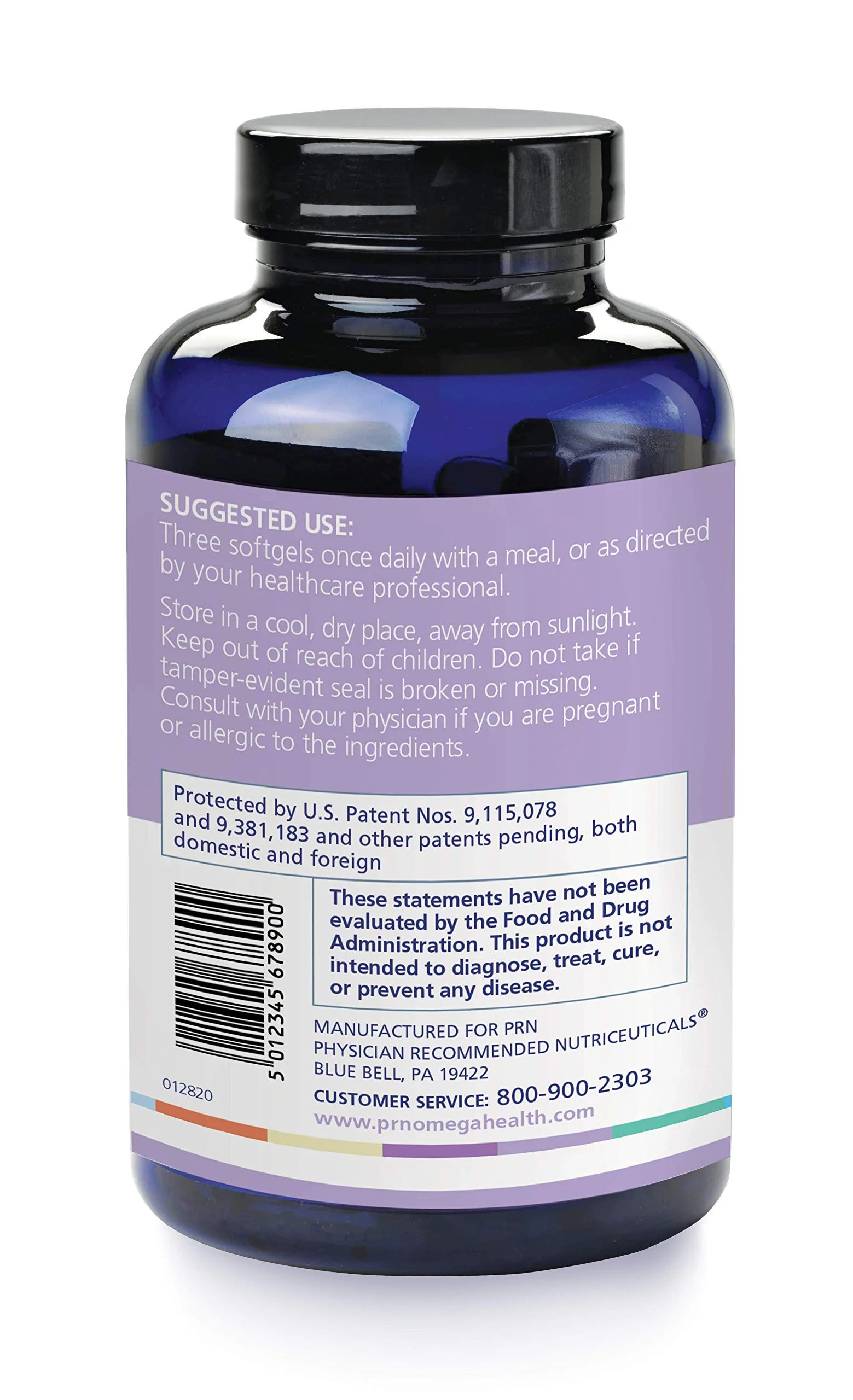 PRN numaqula Omega-3 90 Softgels – DHA 1400mg, EPA 400mg, Lutein & Zeaxanthin - Image 3