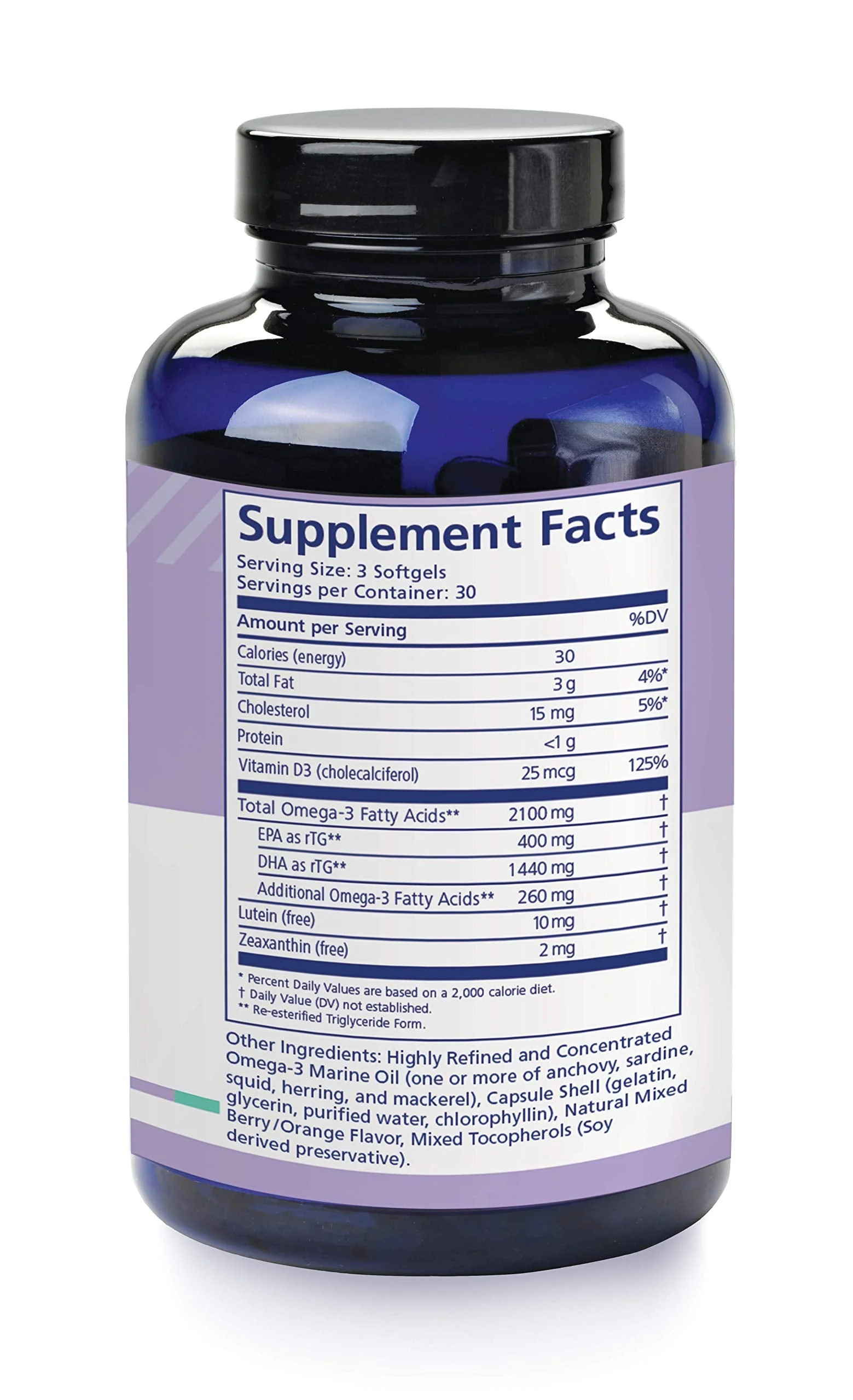 PRN numaqula Omega-3 90 Softgels – DHA 1400mg, EPA 400mg, Lutein & Zeaxanthin - Image 4