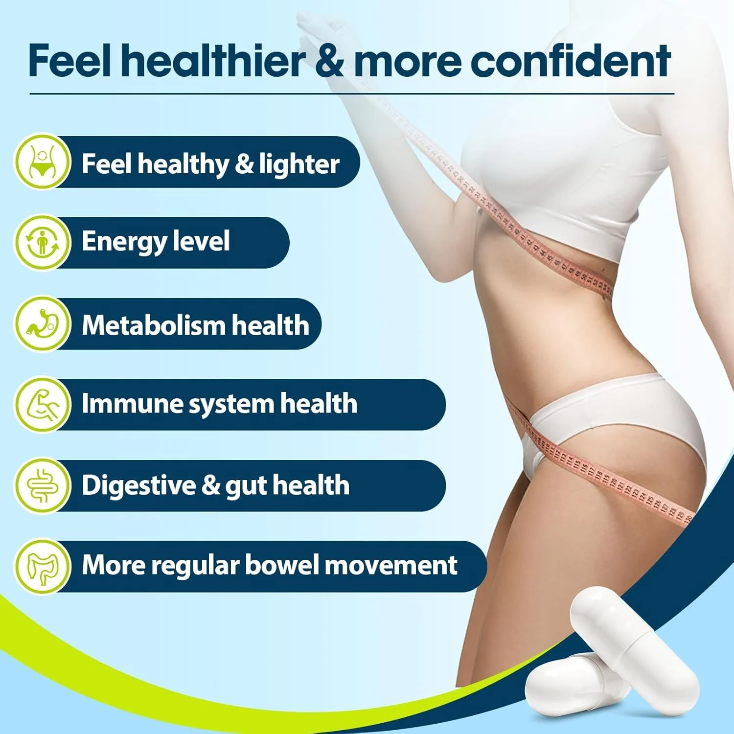Probiotics for Women & Men | 300B CFU + Organic Prebiotics | 120 Caps - Image 5