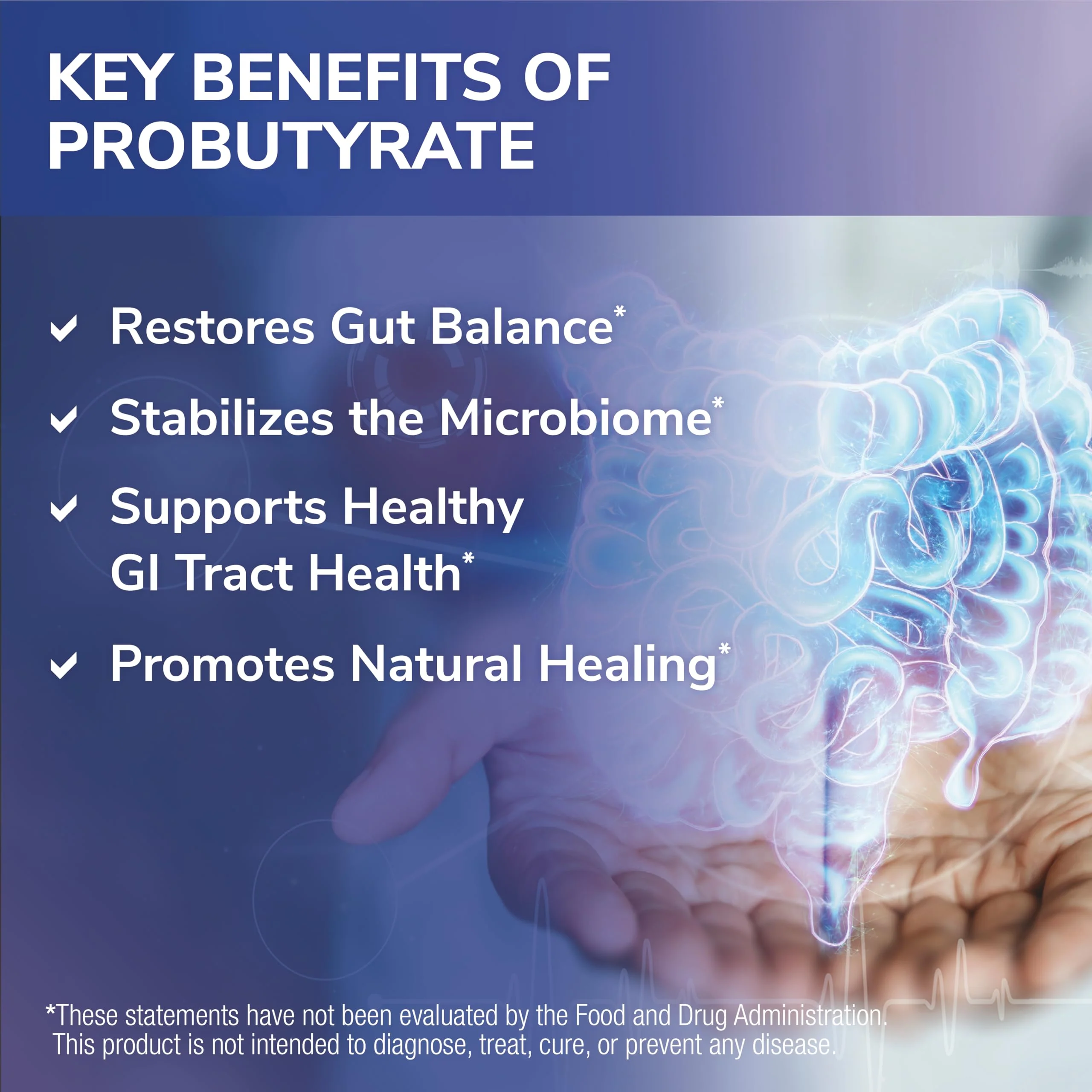 ProButyrate Gut Health Supplement by Tesseract Medical Research – 600mg, 120 Capsules - Image 12