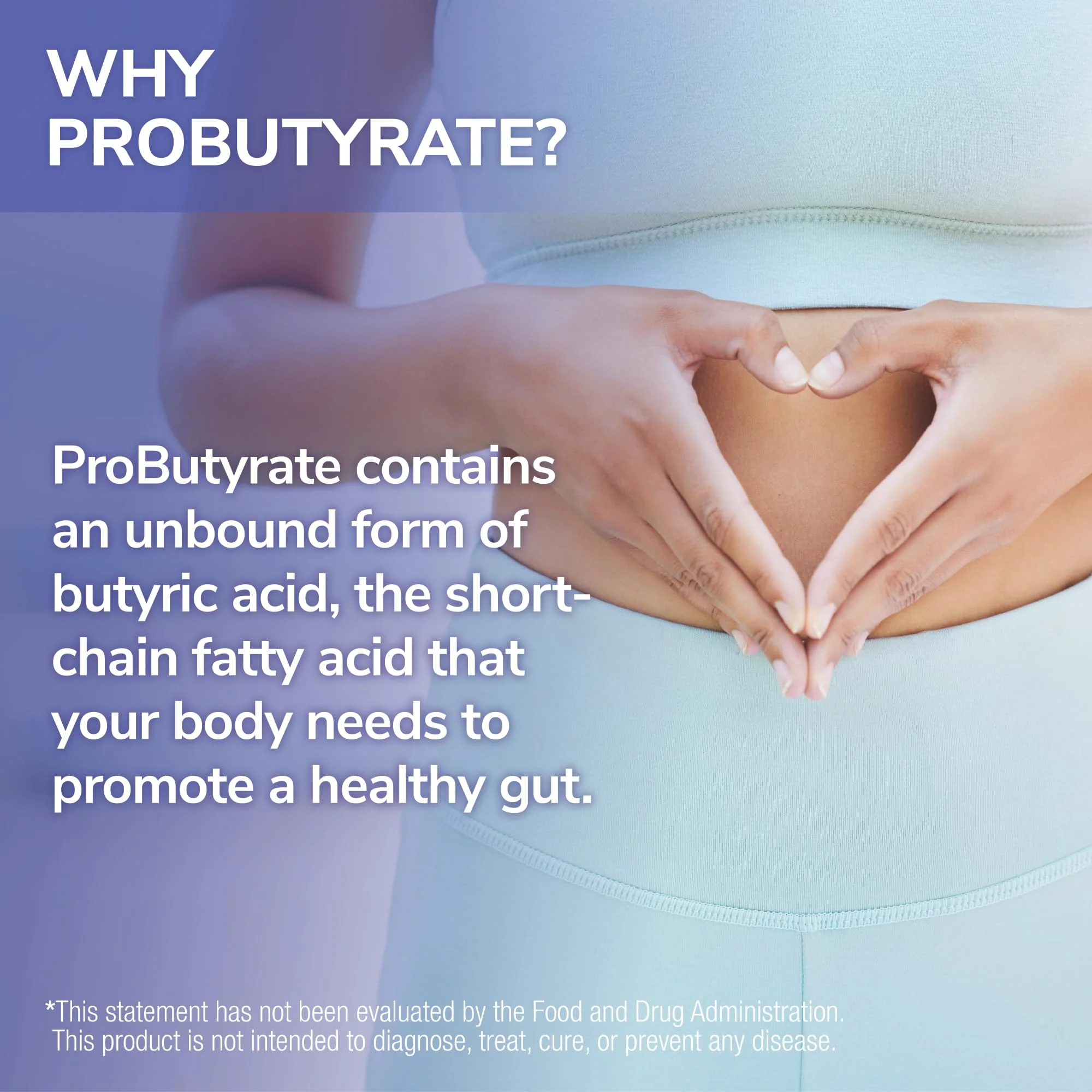 ProButyrate Gut Health Supplement by Tesseract Medical Research – 600mg, 120 Capsules - Image 4