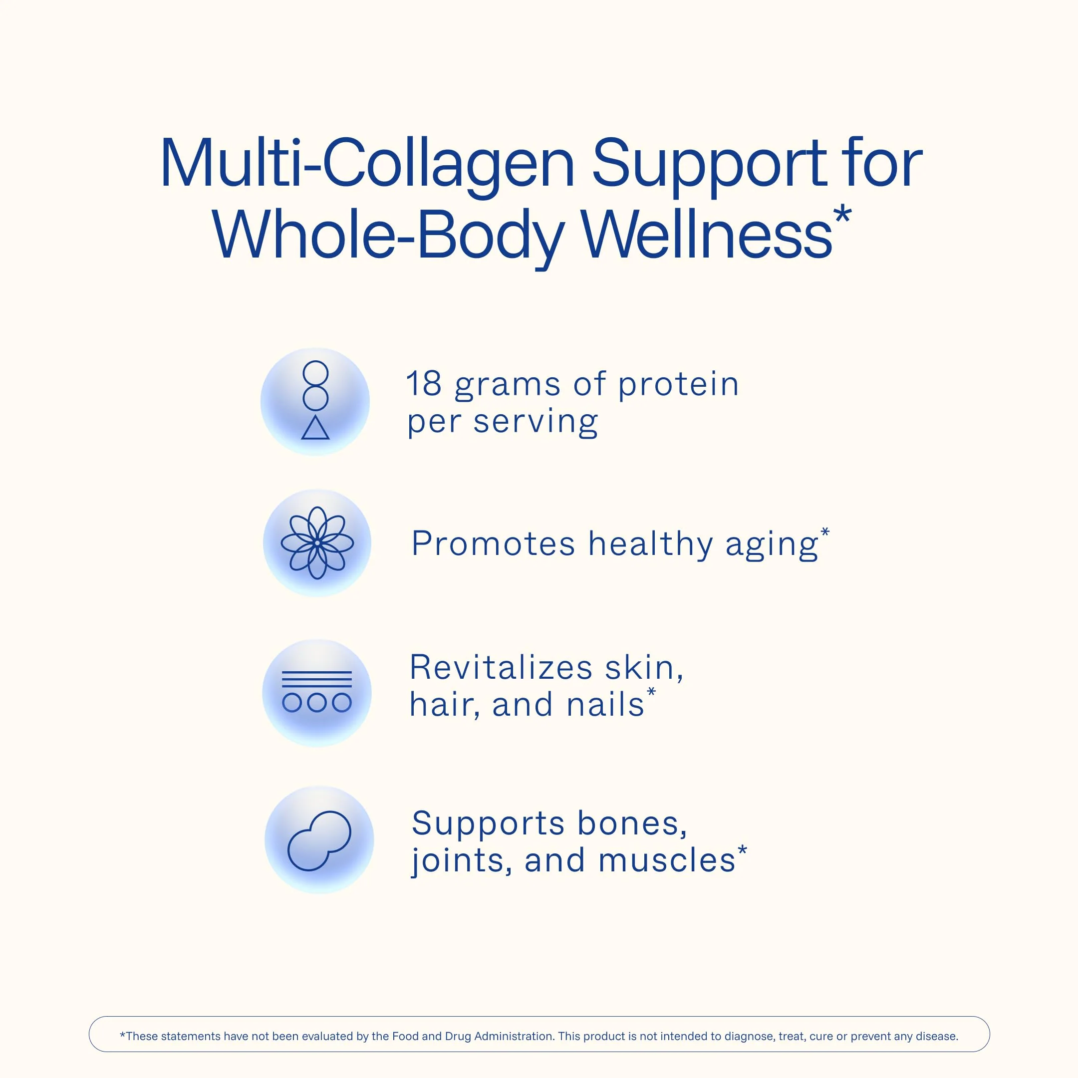 ProHealth Longevity Collagen Peptides Powder for 40+ | 20g Multi Collagen, 2g Pro-Collagen, Hyaluronic Acid | 30 Servings - Image 3
