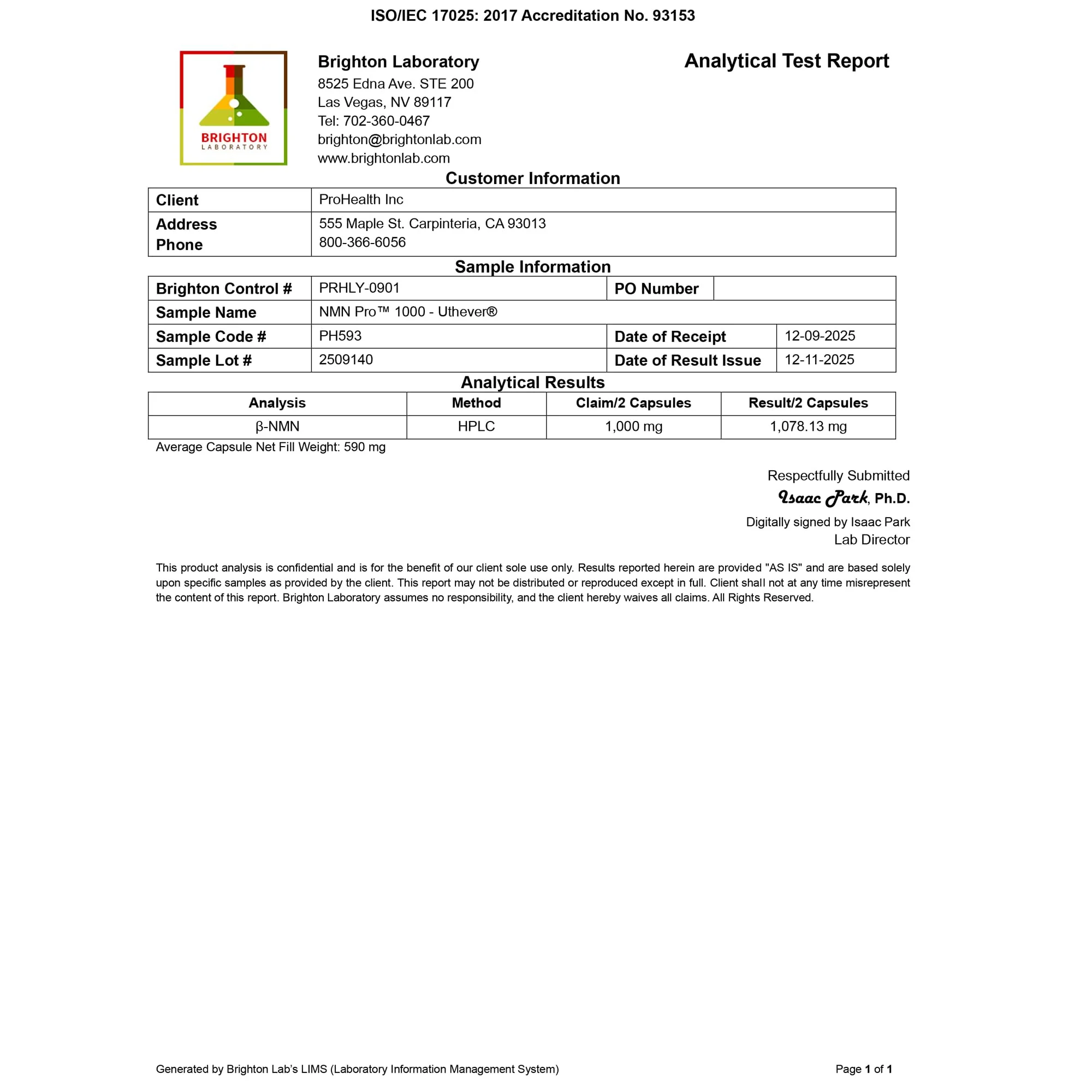 ProHealth NMN Pro 1000 | Clinically Studied Uthever NMN — NAD+ Precursor | USA Made - Image 17