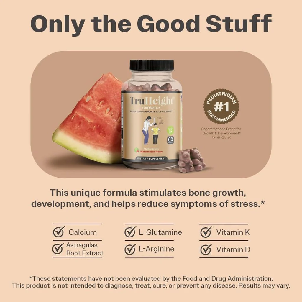 ProHeight TruHeight Growth Gummies – Watermelon for Kids & Teens - Image 11