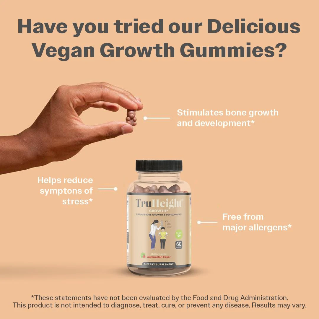 ProHeight TruHeight Growth Gummies – Watermelon for Kids & Teens - Image 12