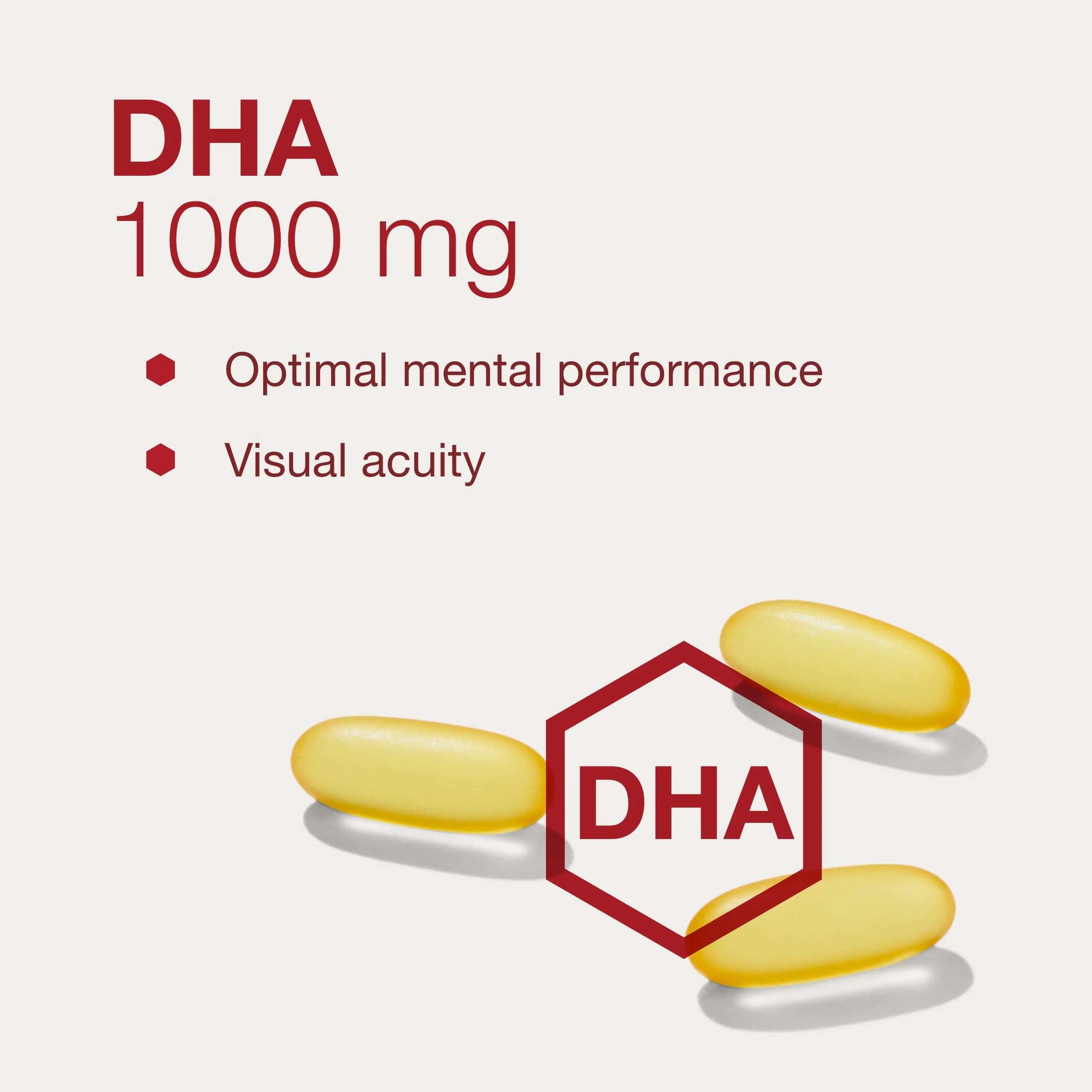 Protocol DHA-1,000 Extra Strength DHA 1,000mg Fish Oil – Brain Health & Support | Easy Digestion | Non-GMO & Halal | 90 Softgels - Image 4