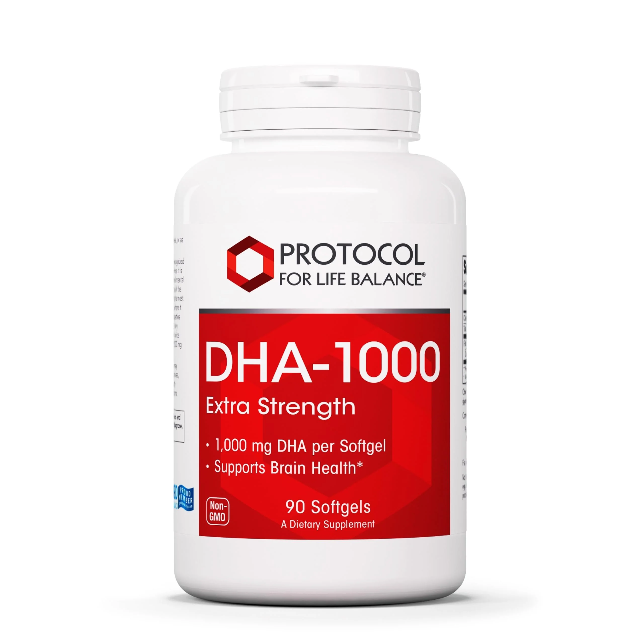 Protocol DHA-1,000 Extra Strength DHA 1,000mg Fish Oil – Brain Health & Support | Easy Digestion | Non-GMO & Halal | 90 Softgels - Image 8