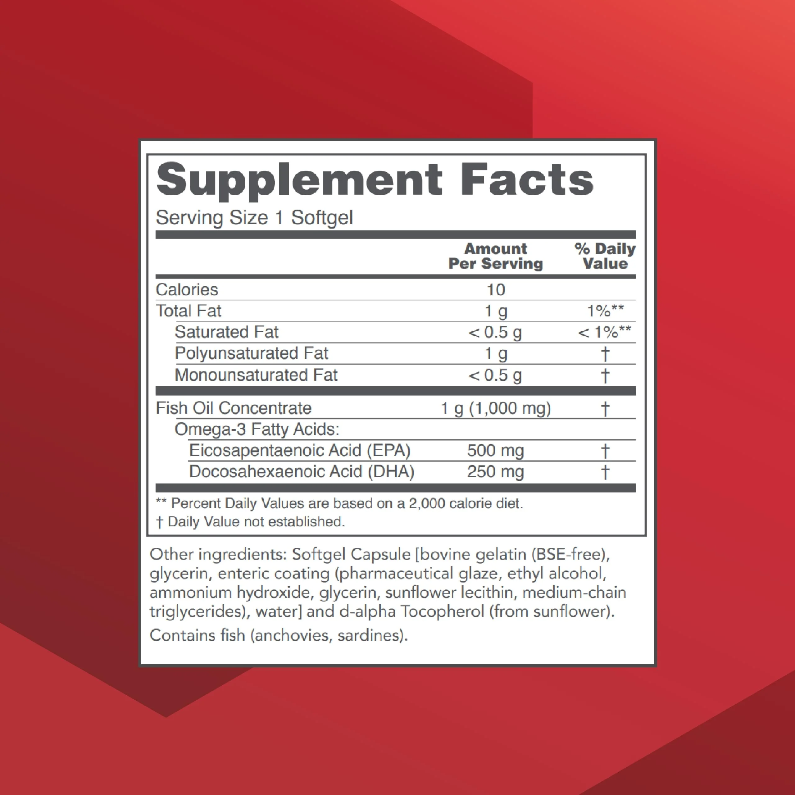 Protocol Ultra Omega-3 500mg EPA / 250mg DHA – Heart & Brain Support | Non-GMO & Halal | 180 Softgels - Image 10