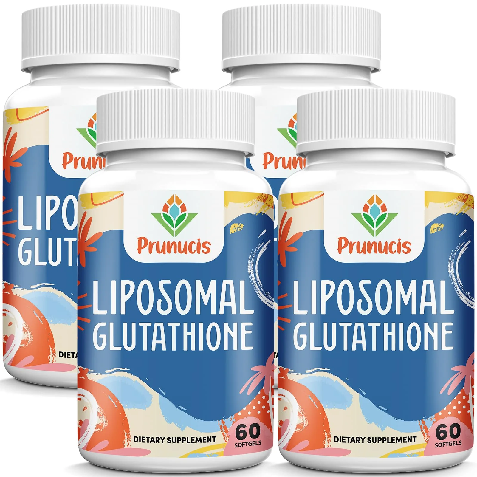 Prunucis 2400mg Liposomal Glutathione with Vitamin C, Milk Thistle & Alpha-Lipoic Acid – 240 Softgels - Image 8