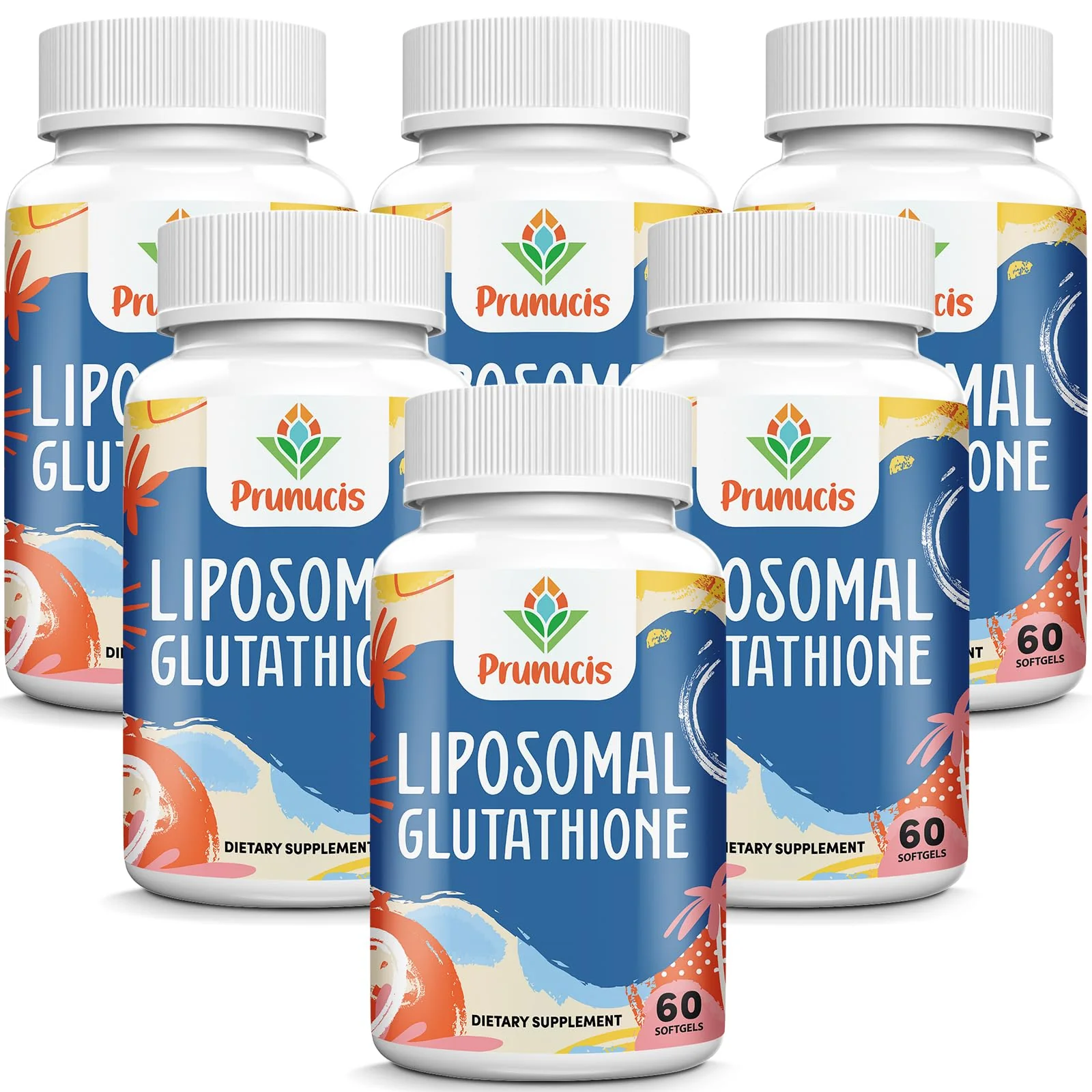 Prunucis 2400MG Liposomal Glutathione with Vitamin C, Milk Thistle & Alpha-Lipoic Acid – High Absorption, 360 Softgels - Image 8