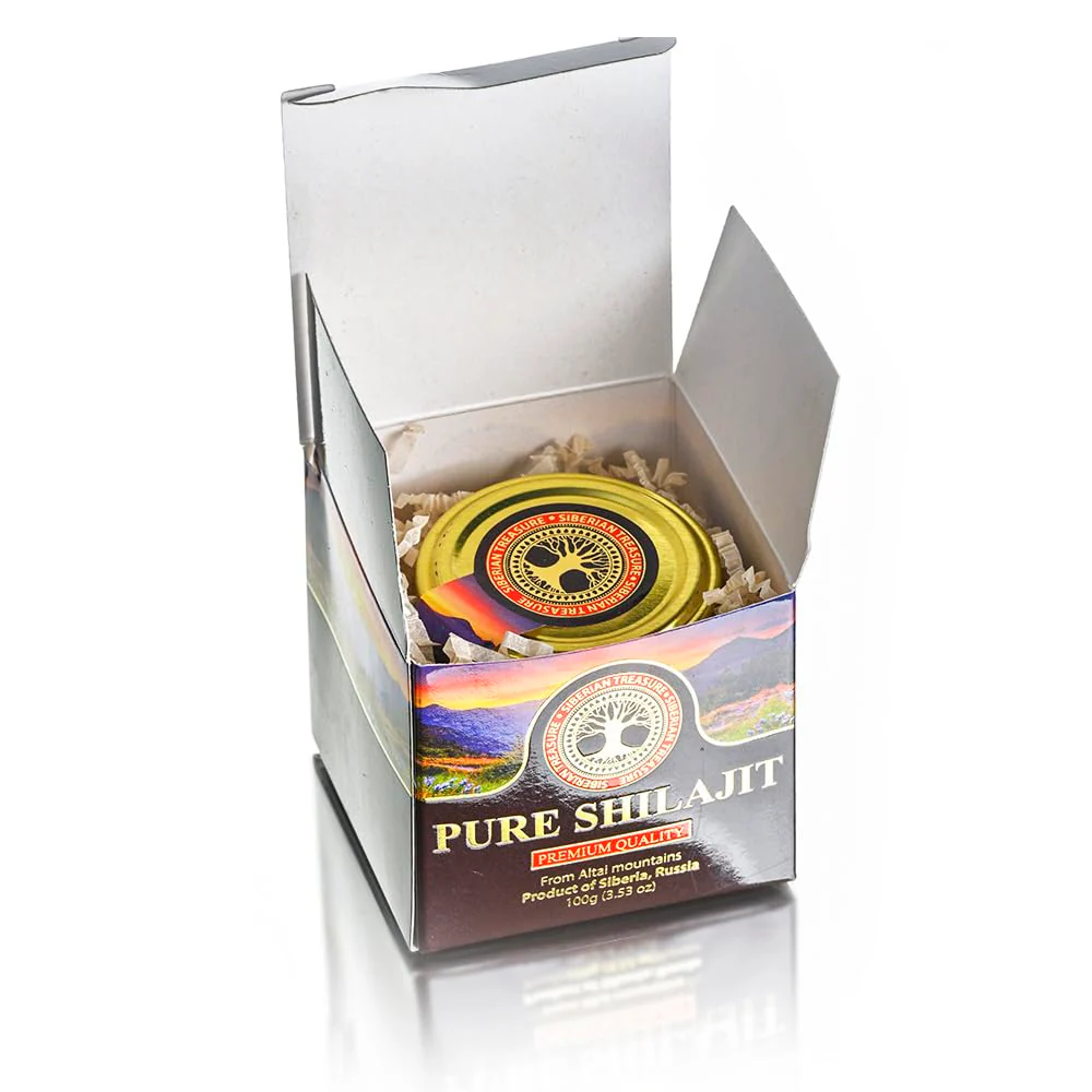 Pure Authentic Shilajit Resin – Siberian Treasure, 100 g (3.5 oz), Altai Mountains - Image 5