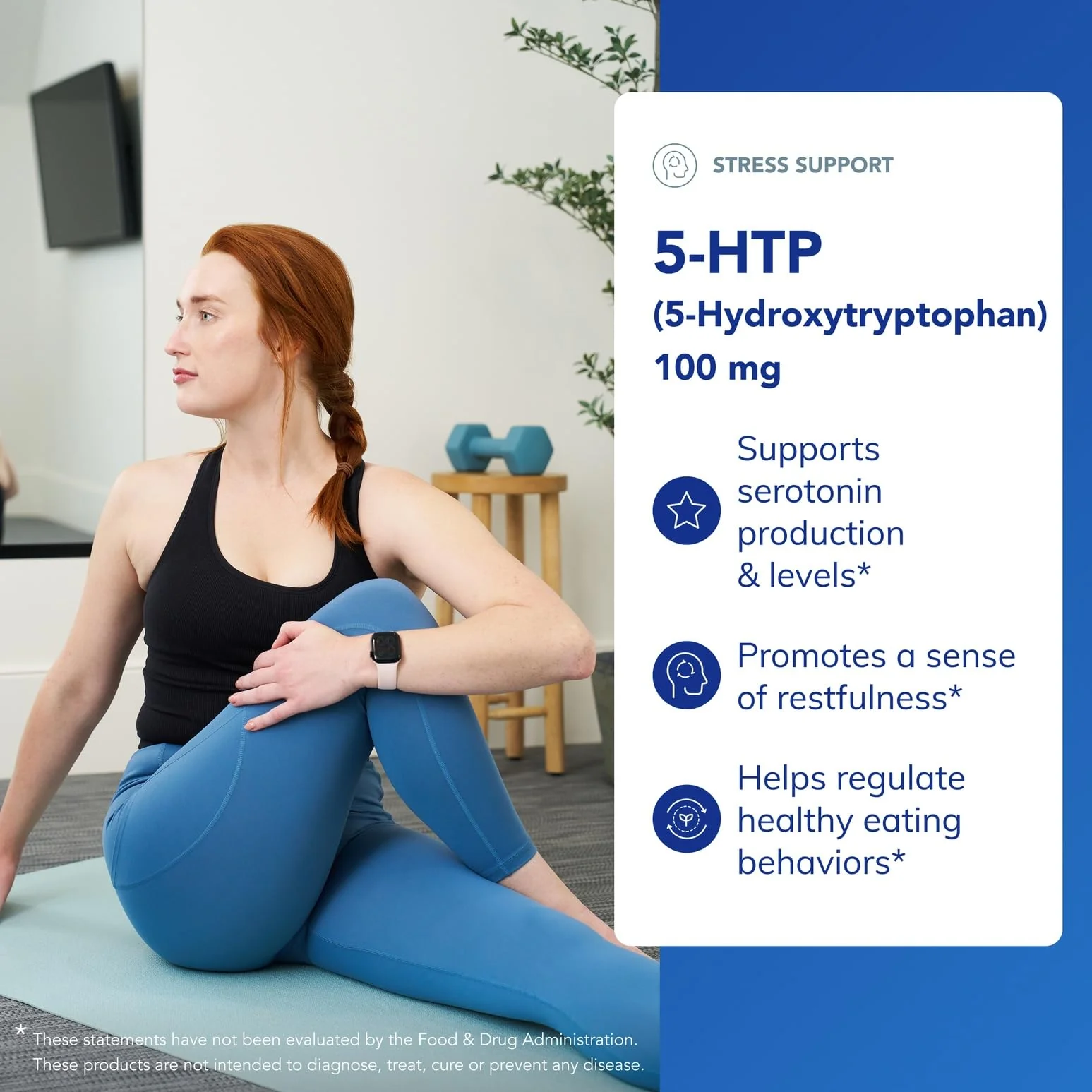 Pure Encapsulations 5-HTP 100 mg | Brain Health, Sleep & Appetite Support | Gluten Free & Non-GMO | 180 Capsules - Image 4