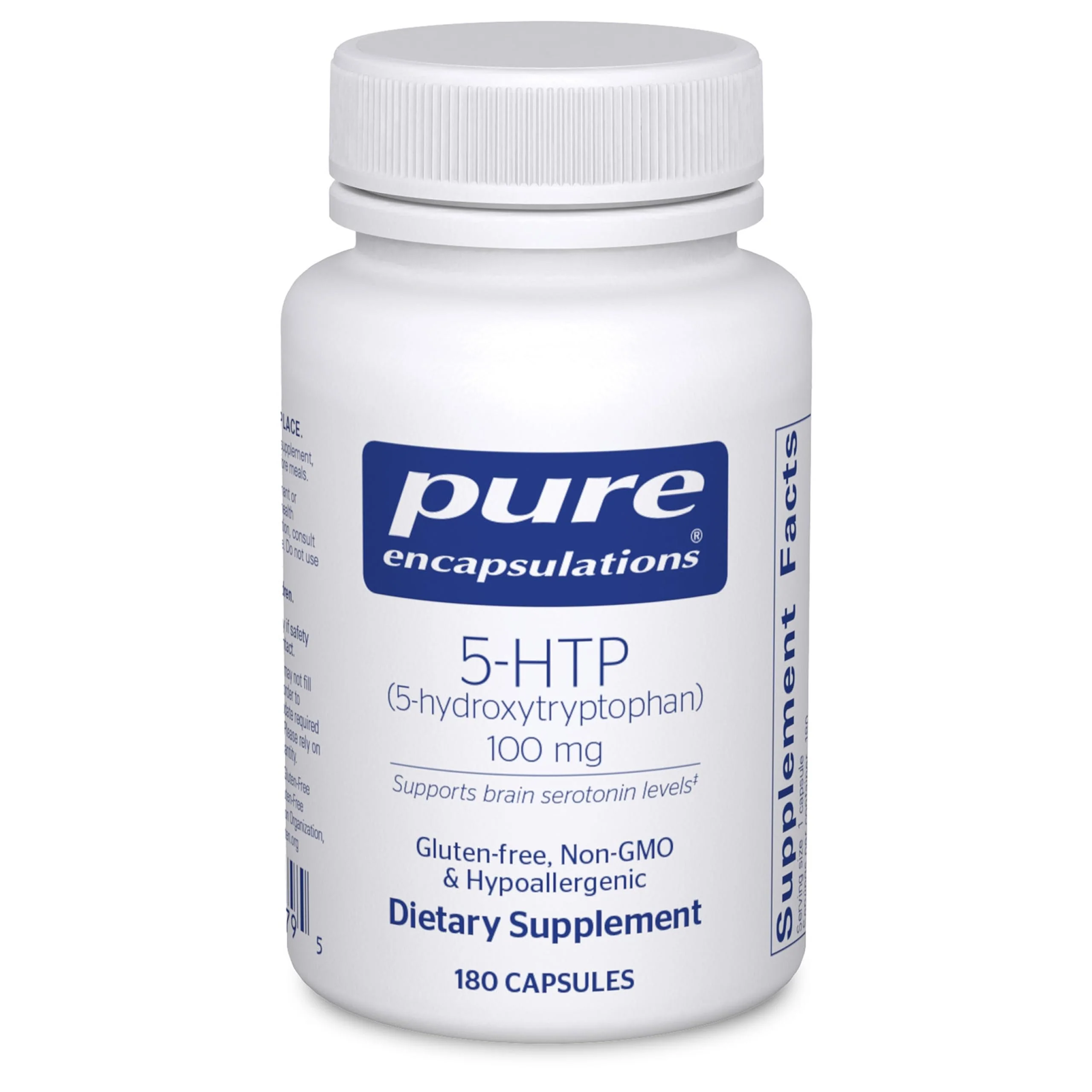 Pure Encapsulations 5-HTP 100 mg | Brain Health, Sleep & Appetite Support | Gluten Free & Non-GMO | 180 Capsules - Image 8