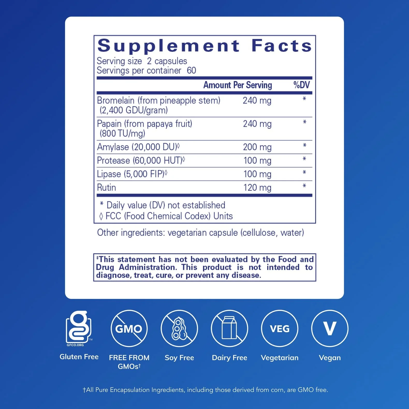 Pure Encapsulations A.I. Enzymes – Plant Enzyme Formula for Joint, Muscle & Digestive Support | 120 Capsules - Image 9