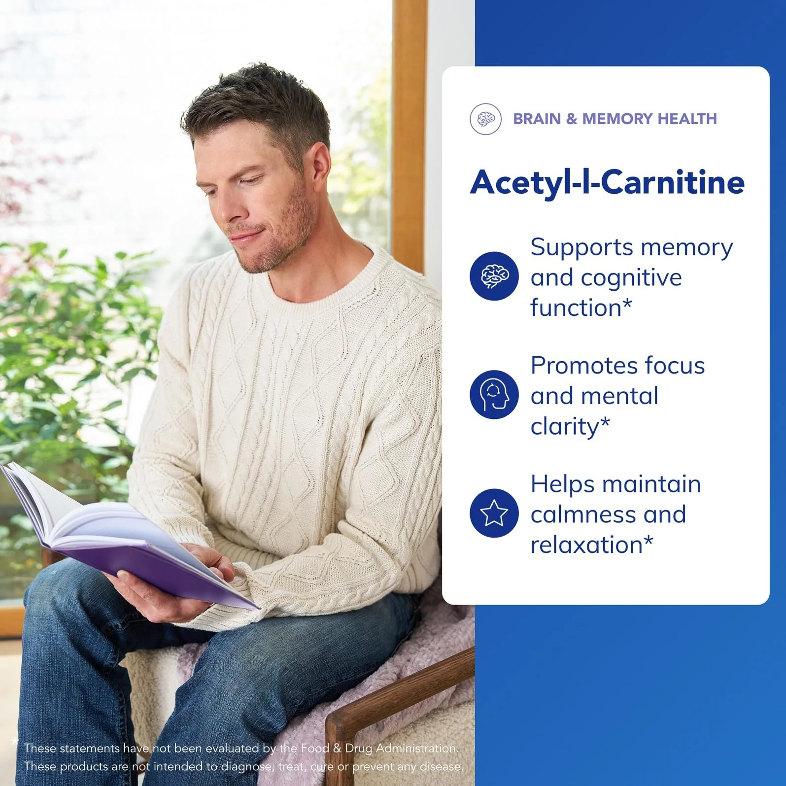 Pure Encapsulations Acetyl-L-Carnitine 500 mg | Memory & Focus Support | Gluten Free & Non-GMO | 60 Capsules - Image 3