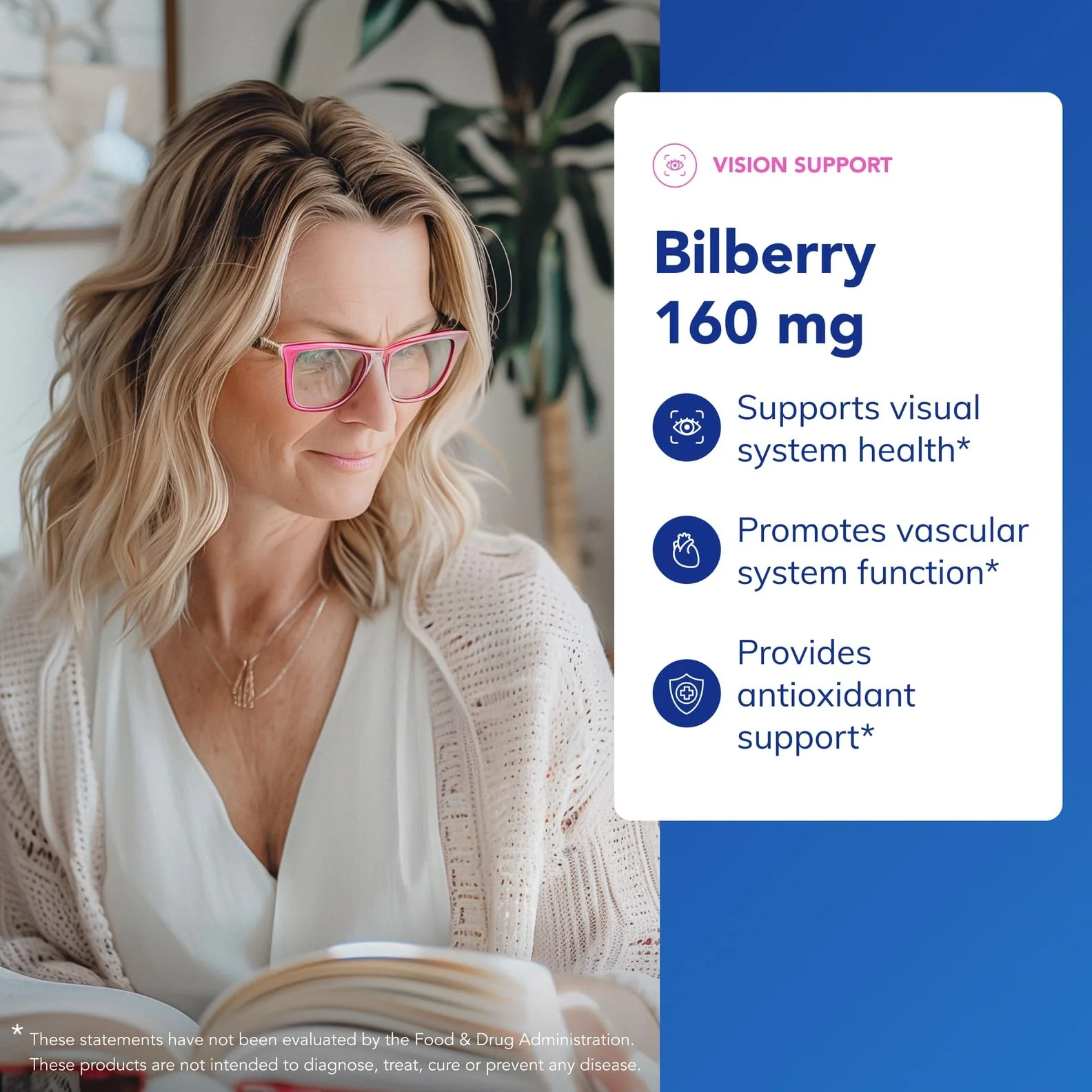 Pure Encapsulations Bilberry 160 mg | Supports Vision & Vascular Health | 120 Capsules - Image 3