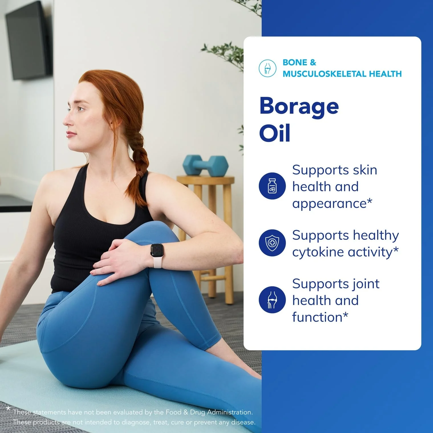 Pure Encapsulations Borage Oil | Hypoallergenic Dietary Supplement | 180 Softgel Capsules - Image 3