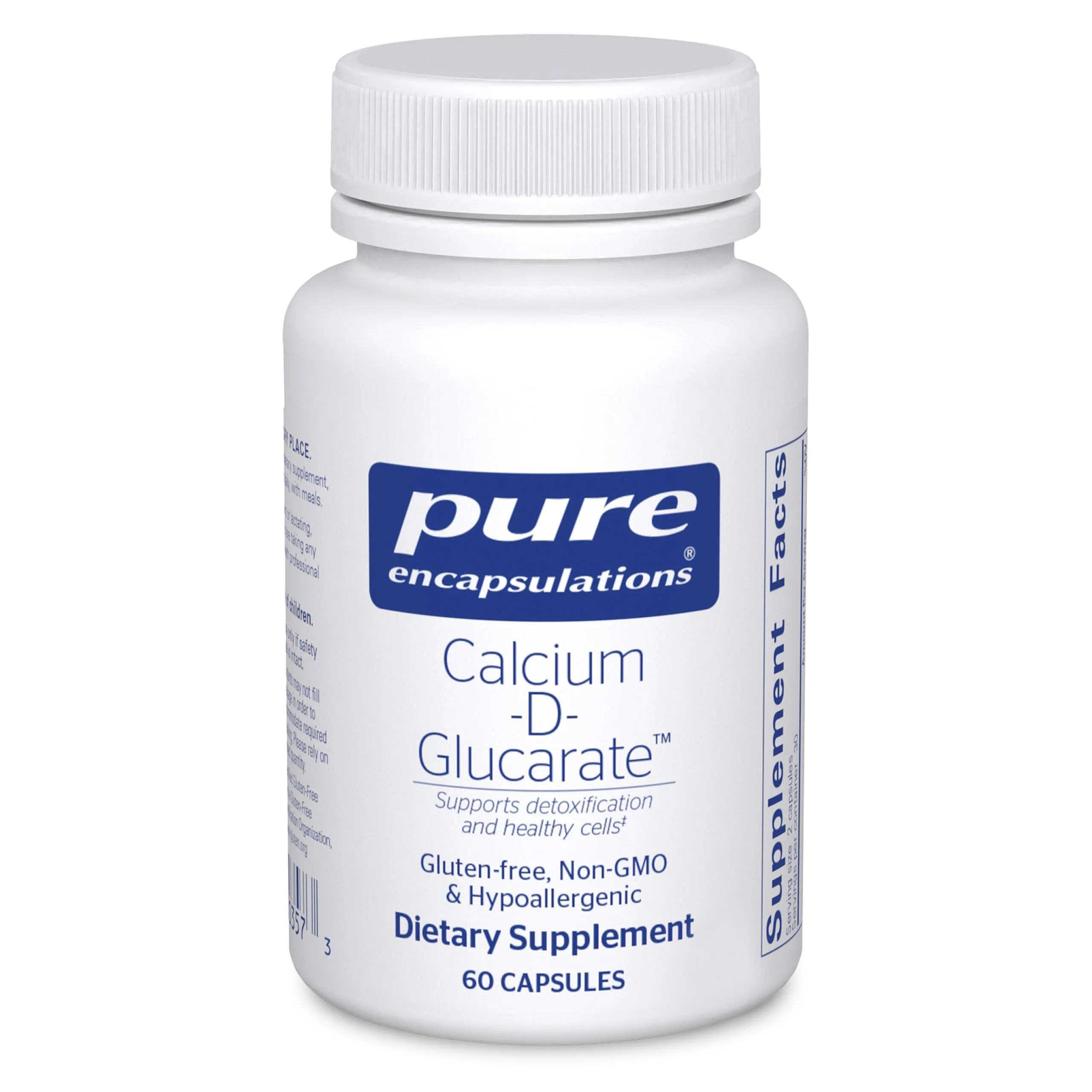 Pure Encapsulations Calcium-D-Glucarate | Cellular Health Support for Liver, Lungs, Breast & Colon | 60 Capsules - Image 8