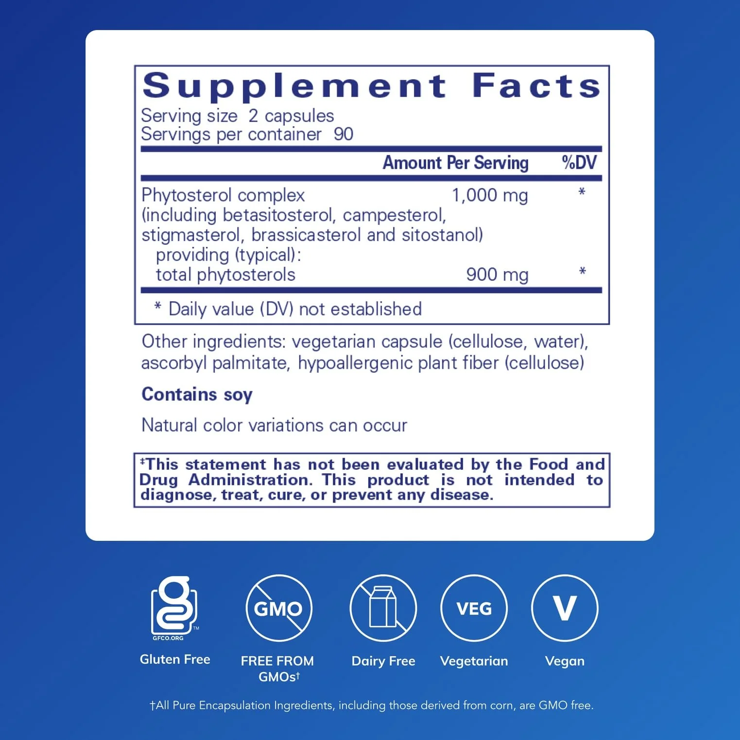Pure Encapsulations CholestePure – Phytosterol Complex for Healthy Lipid Metabolism | 180 Capsules - Image 9