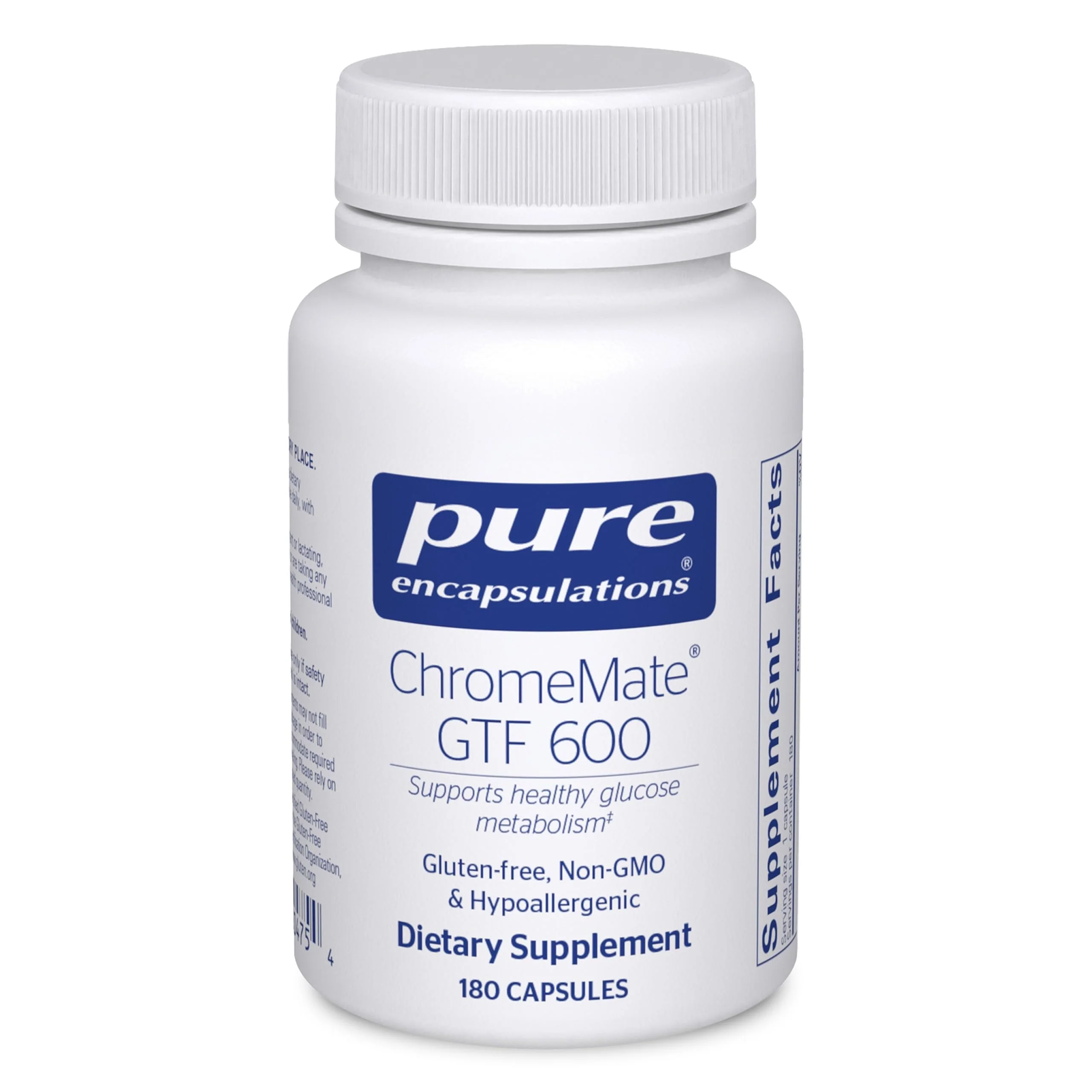 Pure Encapsulations ChromeMate GTF 600 | Metabolism Support & Lean Muscle | 180 Capsules - Image 8