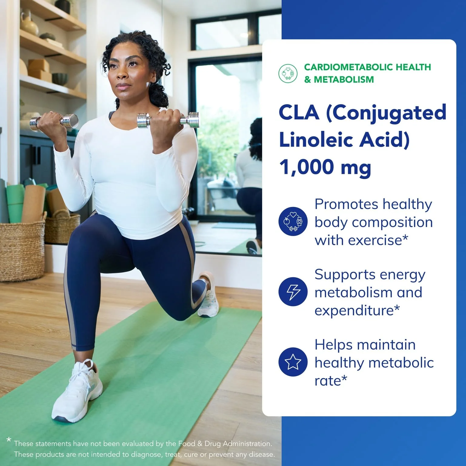 Pure Encapsulations CLA (Conjugated Linoleic Acid) 1,000 mg | Supports Healthy Body Composition with Exercise | 180 Softgel Capsules - Image 3