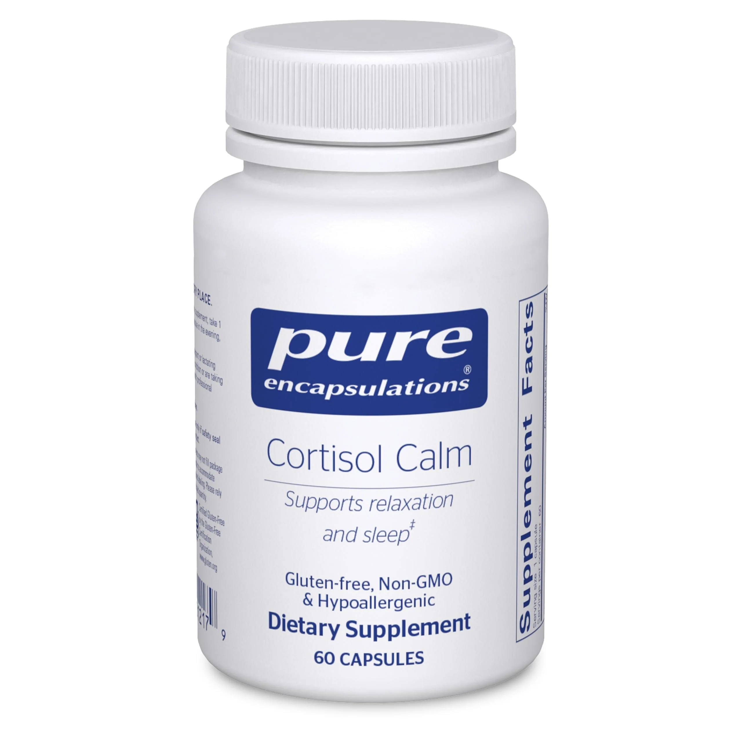 Pure Encapsulations Cortisol Calm with Ashwagandha & L-Theanine — Stress Support & Restful Sleep (60 Capsules) - Image 8