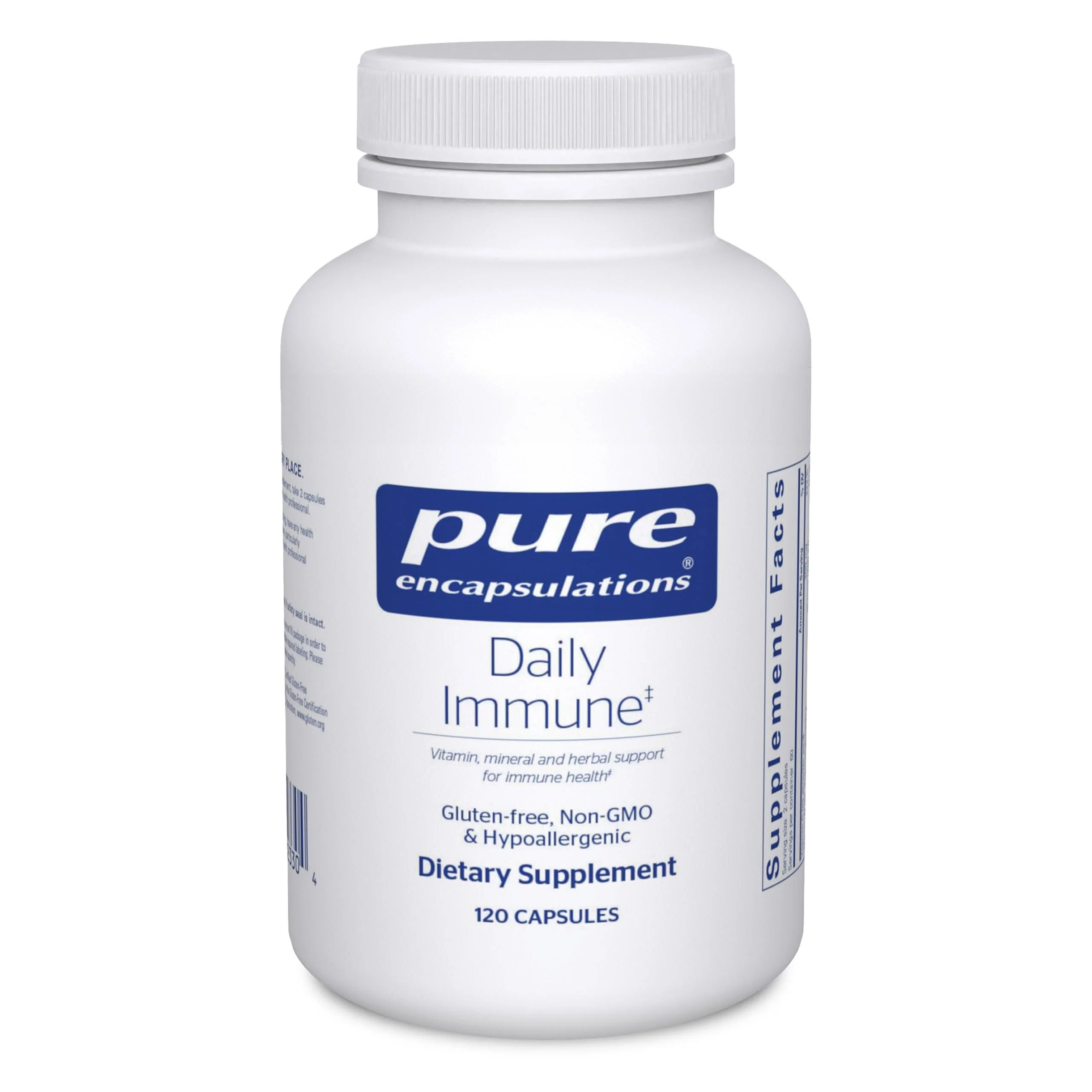Pure Encapsulations Daily Immune - Comprehensive Immune Support Formula with Vitamin, Mineral, and Herbal Support - 120 Capsules - Image 8