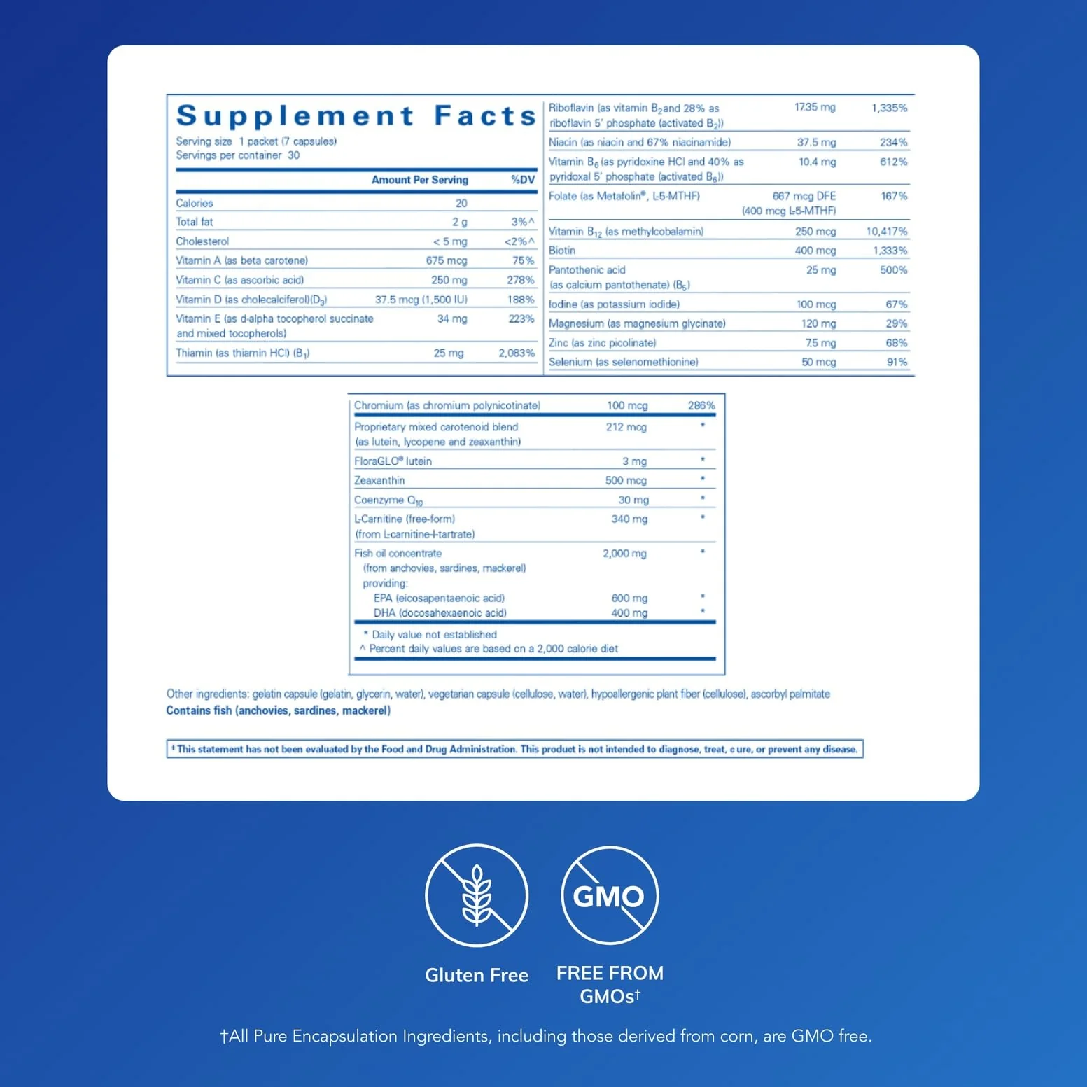 Pure Encapsulations Energize Plus Pure Pack – Energy & Metabolism Support (30 Packets) - Image 2
