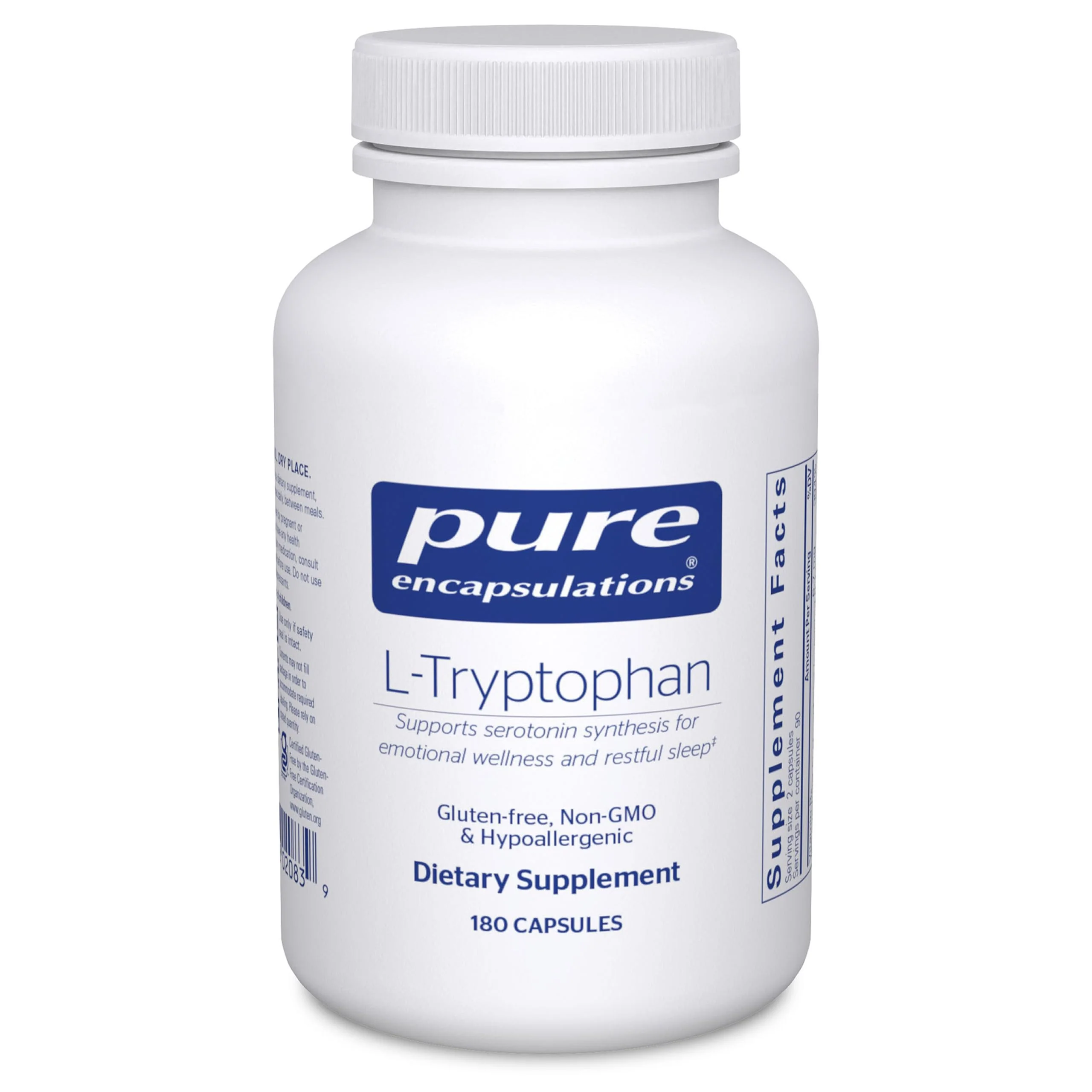 Pure Encapsulations L-Tryptophan | Sleep & Relaxation Support, 180 Capsules - Image 8