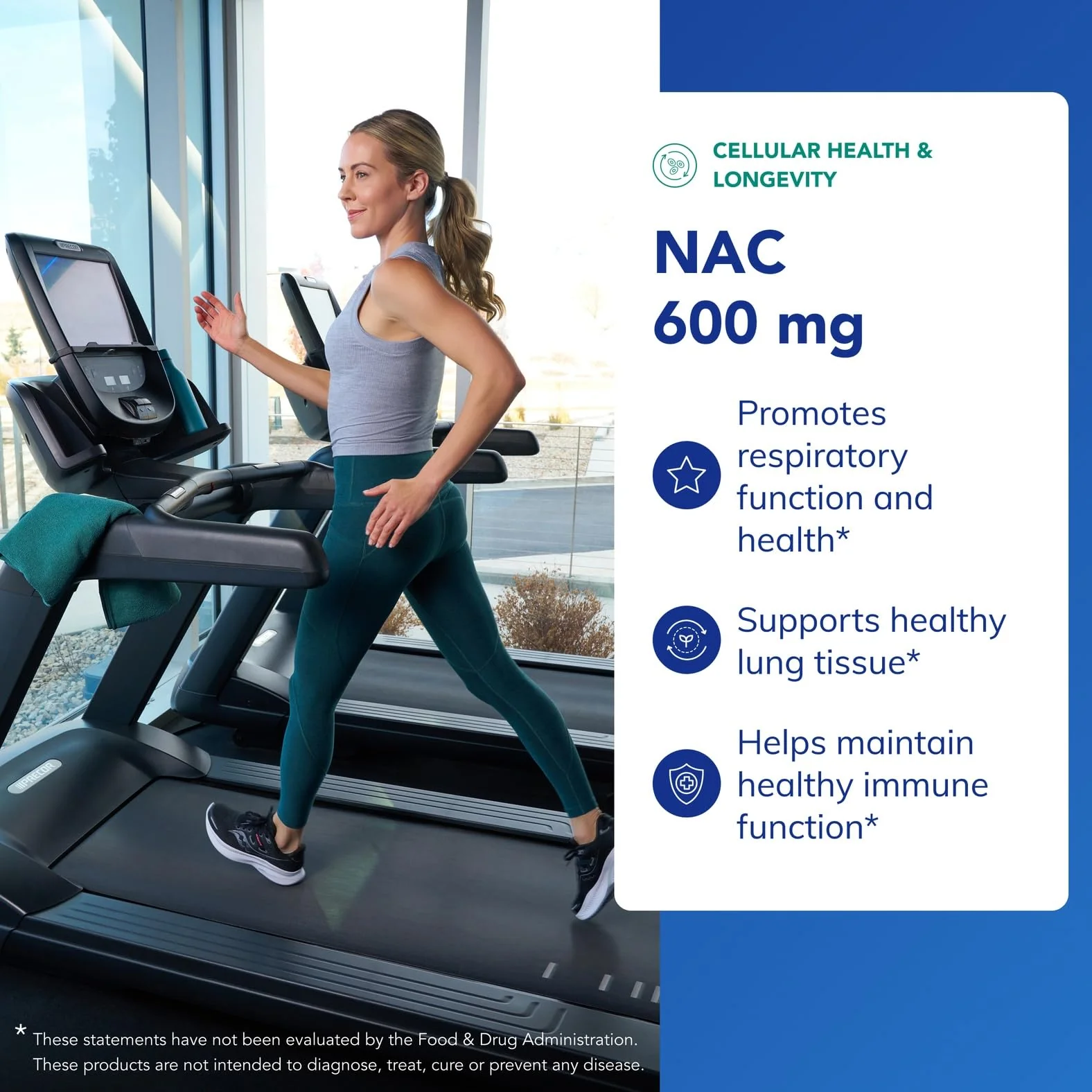 Pure Encapsulations NAC 600 mg – N-Acetyl Cysteine Supplement for Lung Health, Immune Support, Liver Health & Antioxidants* (Freeform N-Acetyl-L-Cysteine) - 360 Capsules - Image 4