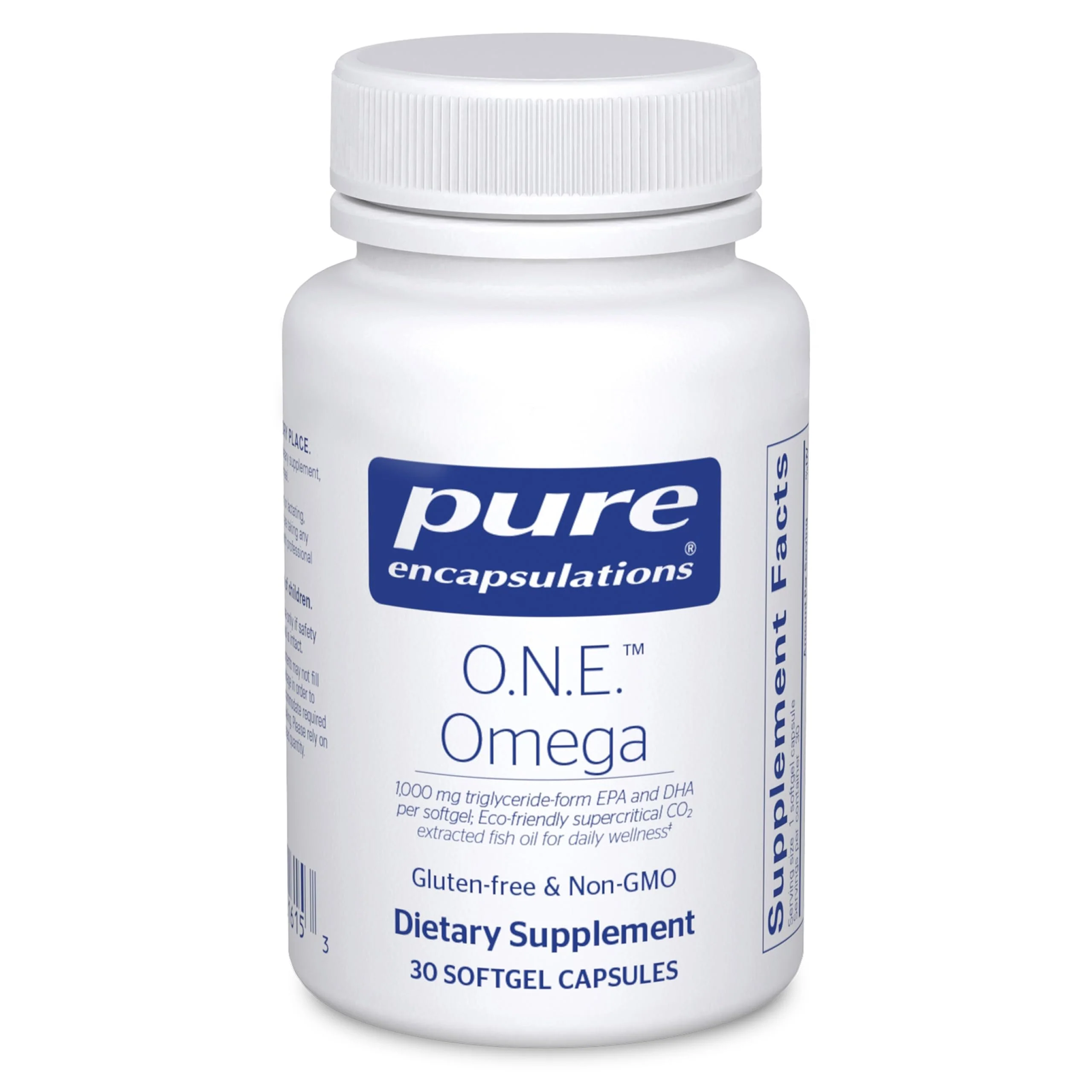 Pure Encapsulations O.N.E. Omega – All-in-One Fish Oil with EPA & DHA, 30 Softgel Capsules - Image 8