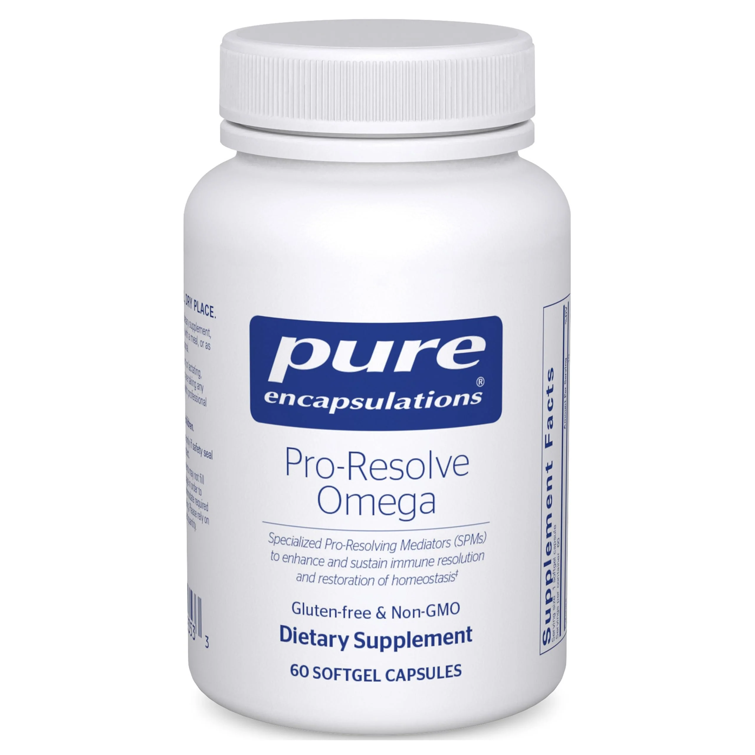 Pure Encapsulations Pro-Resolve Omega – Premium Omega-3 for Immune Support & Cardiovascular Health | 60 Softgels