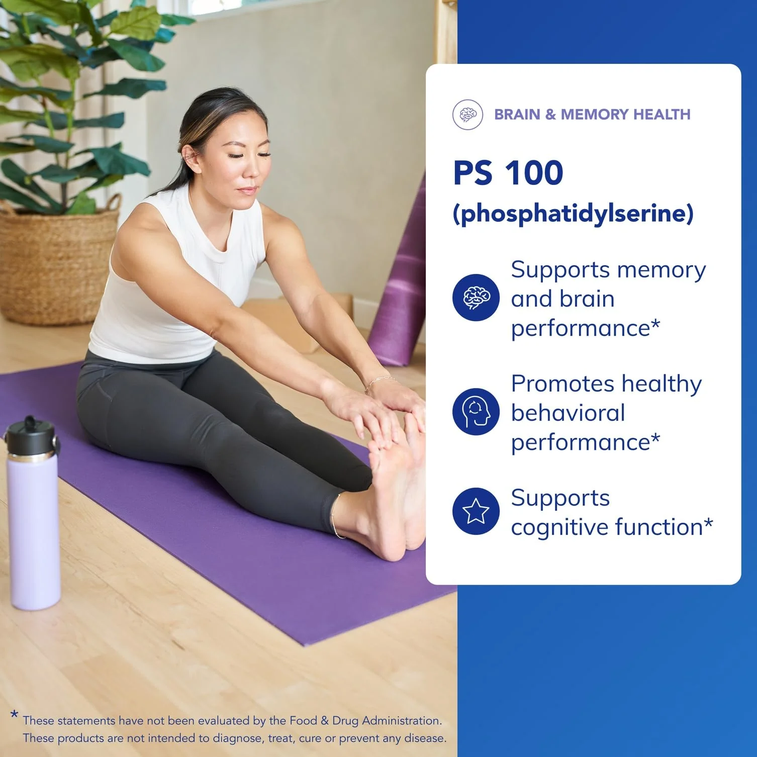 Pure Encapsulations PS 100 | Phosphatidylserine for Brain & Memory Support | 60 Capsules - Image 3