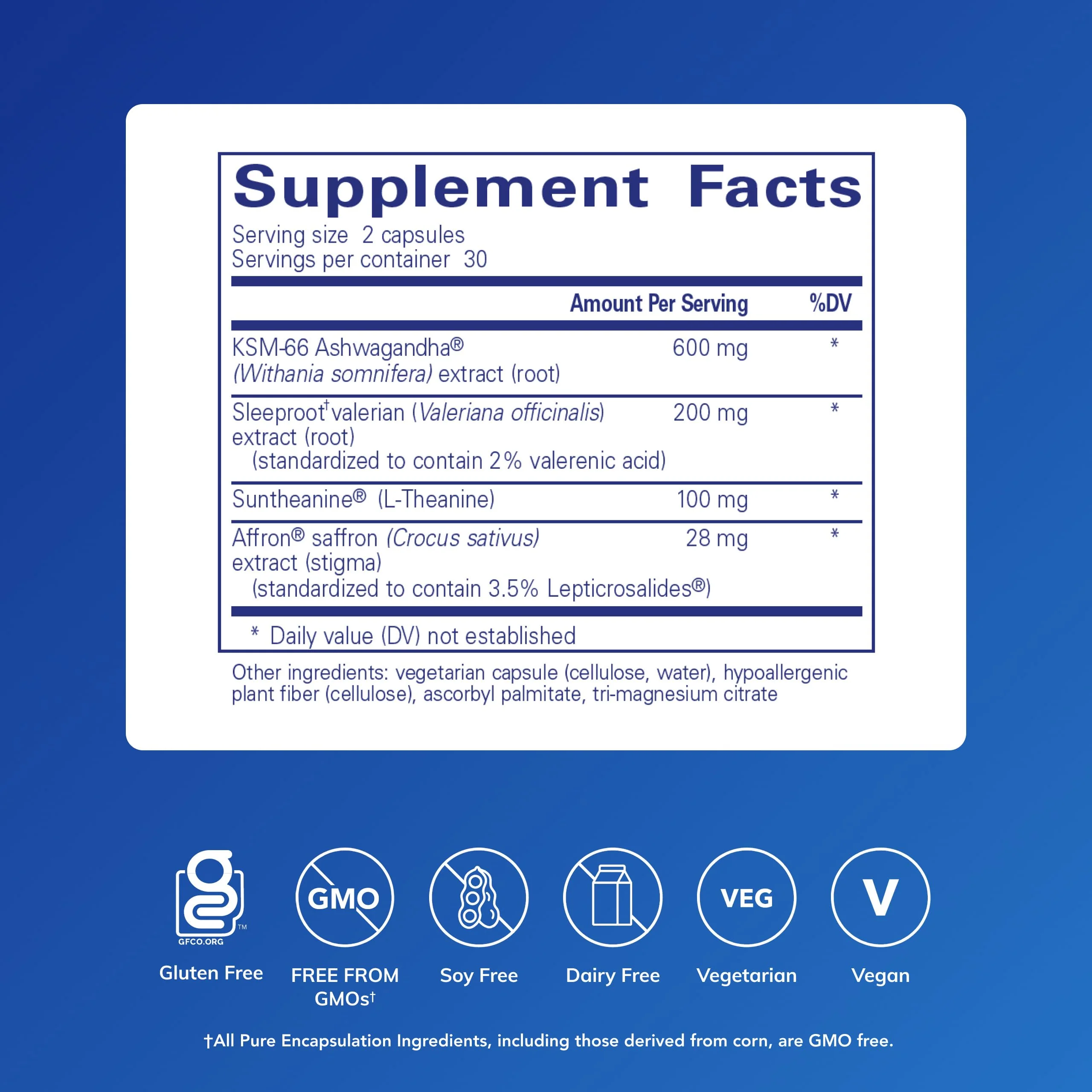 Pure Encapsulations Pure Sleep – Melatonin-Free Calming Sleep Support with Ashwagandha, Saffron & Valerian - Image 9