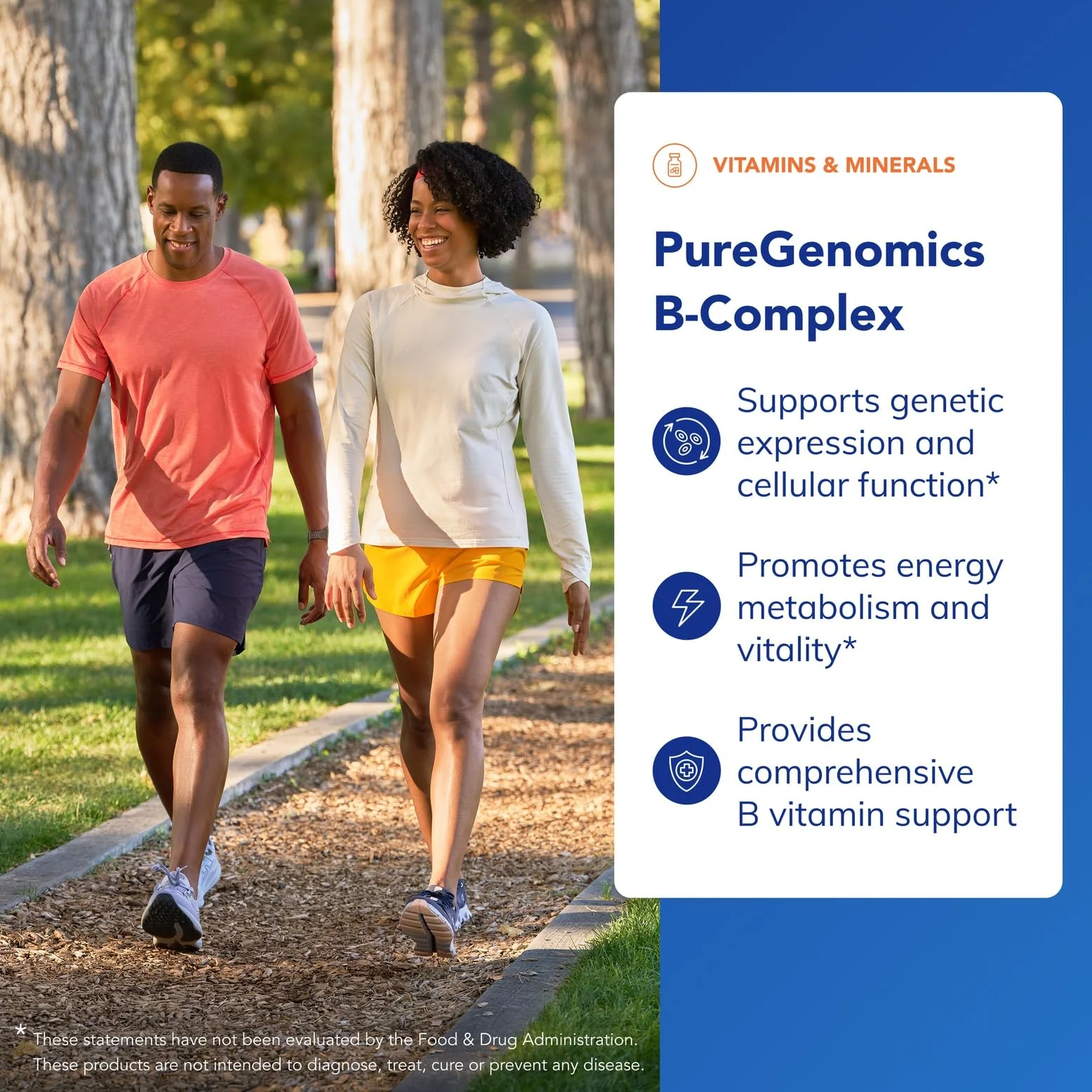 Pure Encapsulations PureGenomics B-Complex – Broad Spectrum B Vitamins for Genetic Expression, Cellular Function & Energy Metabolism, with B12 & B6 – 120 Capsules - Image 3