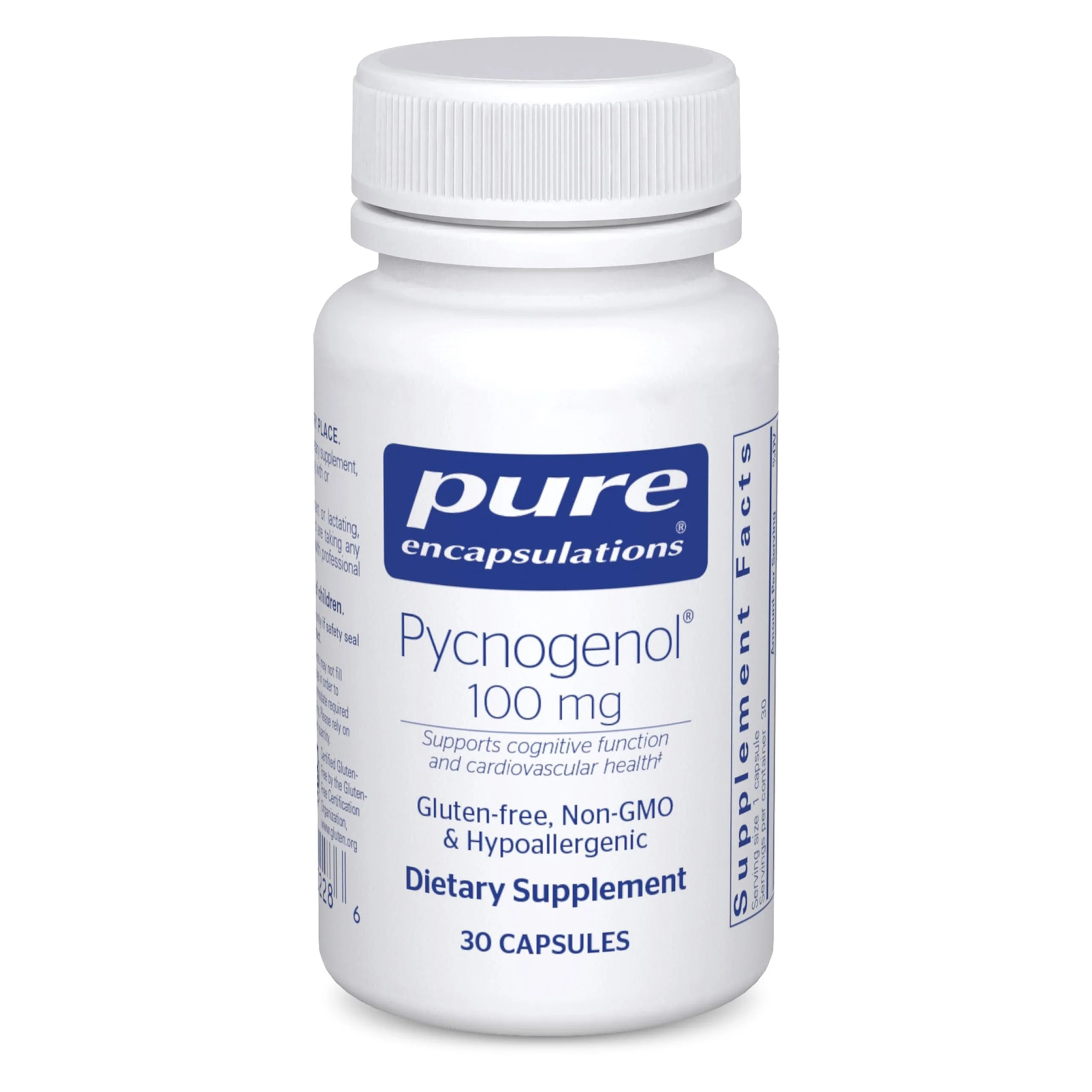 Pure Encapsulations Pycnogenol 100 mg | Hypoallergenic Vascular Health & Antioxidant Support | 30 Capsules - Image 8