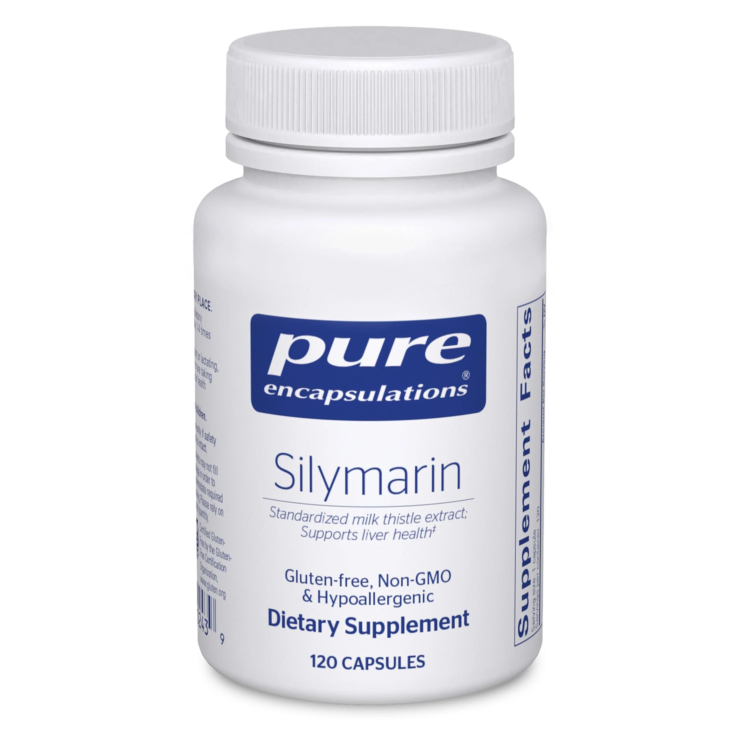Pure Encapsulations Silymarin 250 mg Milk Thistle – Liver Support, Antioxidants, Non-GMO & Vegan – 120 Capsules - Image 8