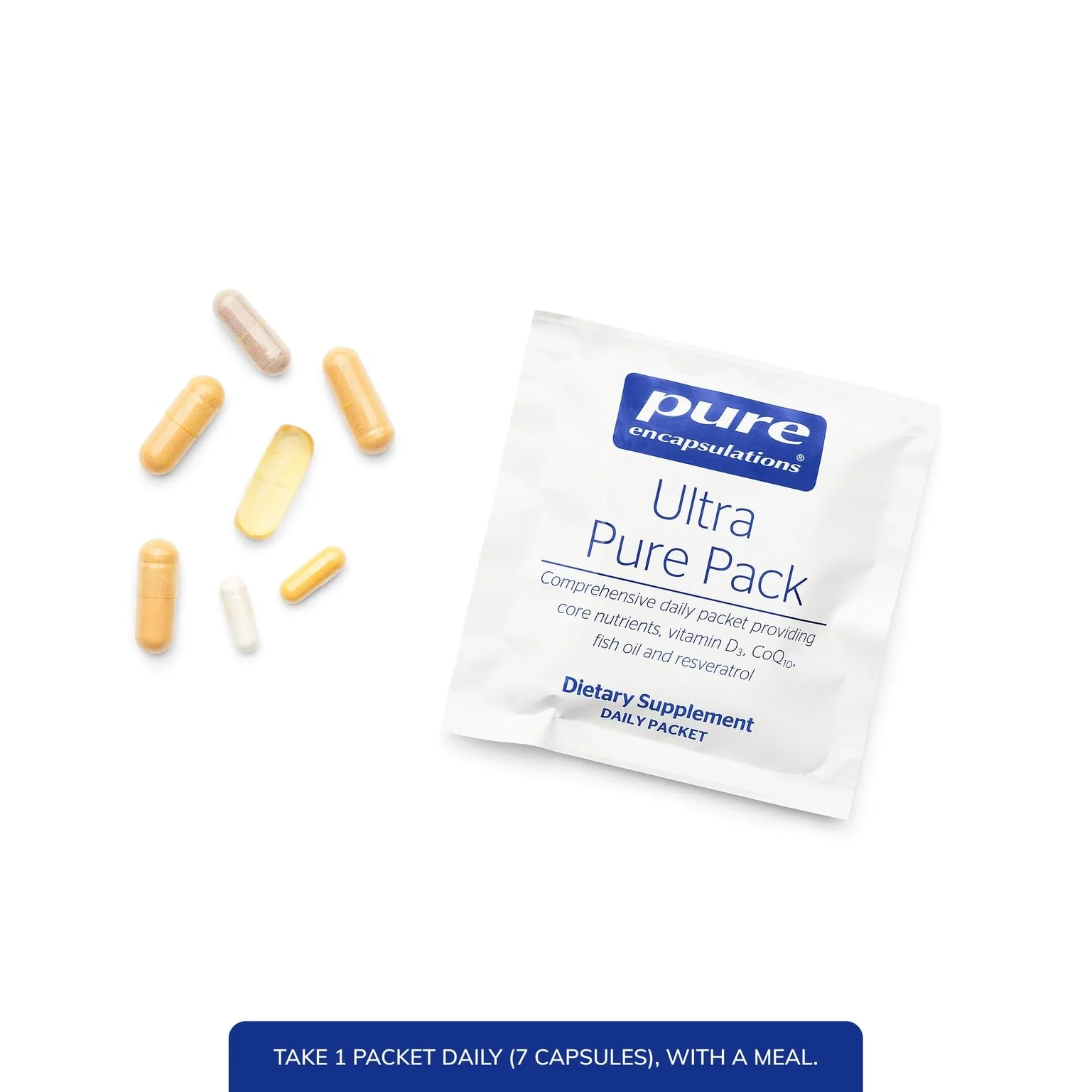 Pure Encapsulations Ultra Pure Pack – Daily Multivitamins (30 Packets) with CoQ10 & Vitamin C - Image 2