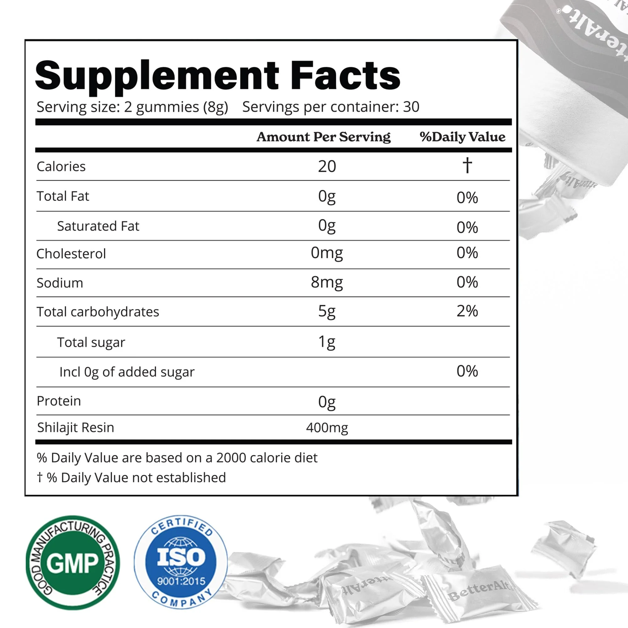 Pure Himalayan Shilajit Gummies – 60 Count | 75%+ Fulvic Acid | Energy & Immune Support | Tamarind Flavor - Image 9