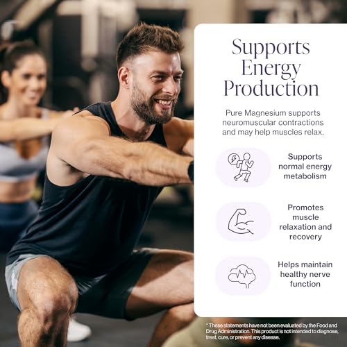 Pure Magnesium Glycinate Supplement – 200mg Per Serving, 180 Capsules | Sleep, Muscle & Nerve Health - Image 6