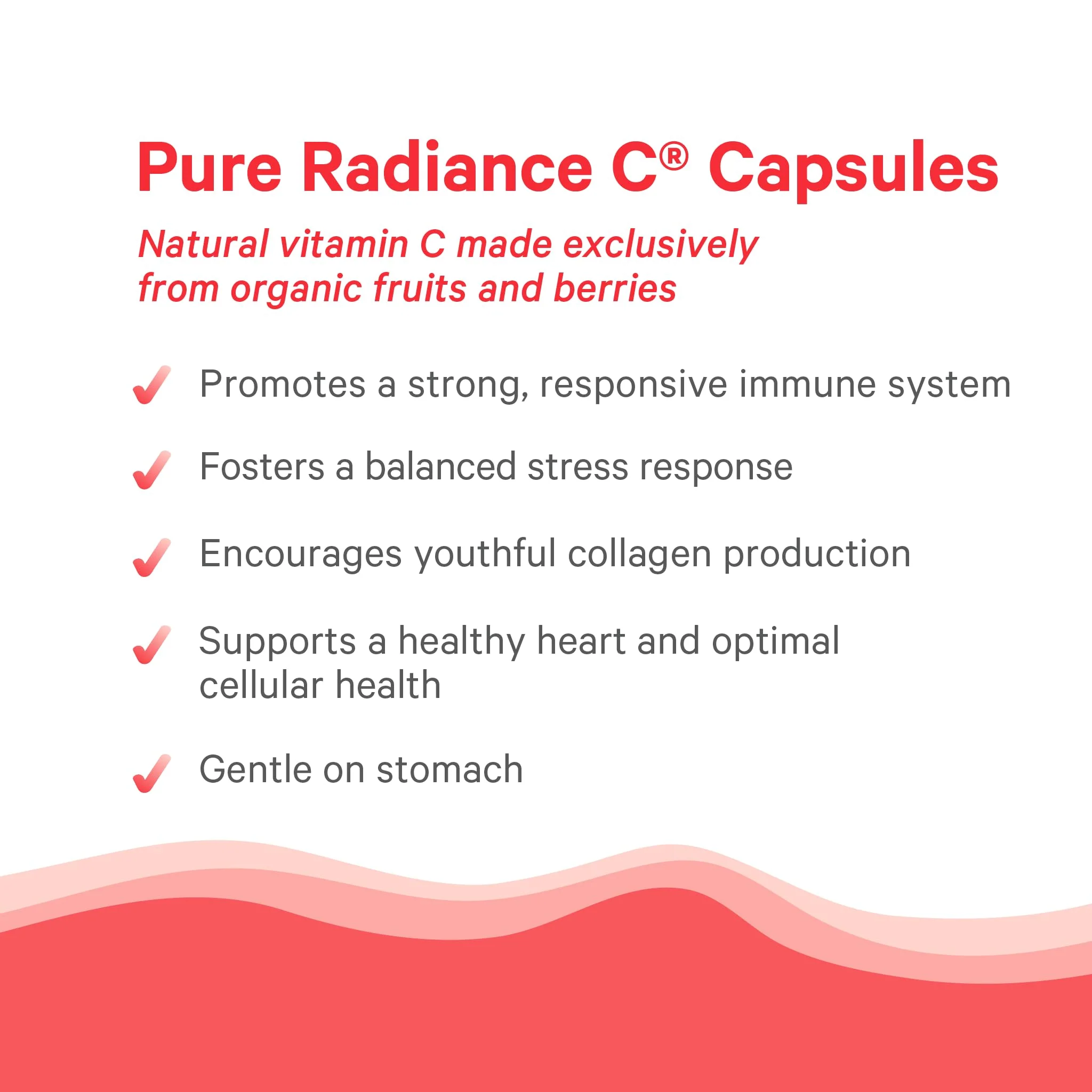 Pure Radiance C – Organic Vitamin C Capsules (90 Count) | Whole Food Vitamin C from Camu Camu & Acerola - Image 4