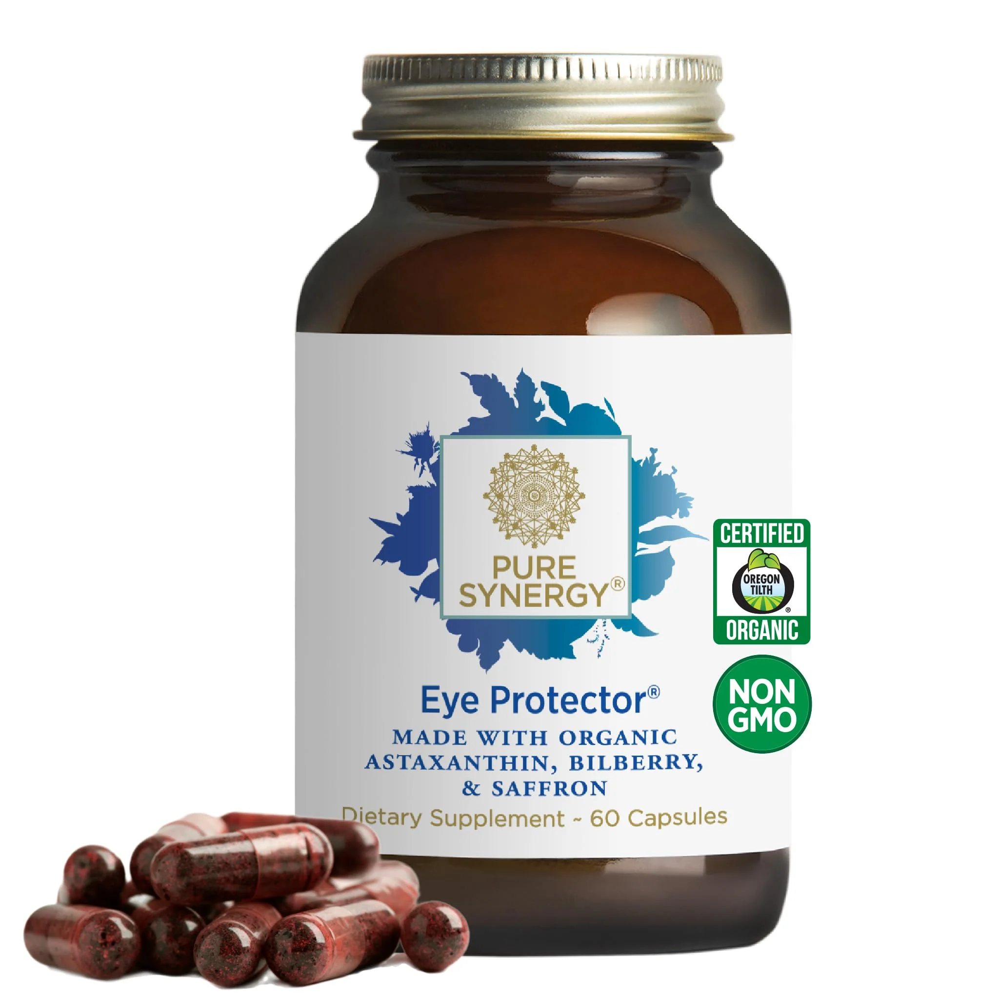 PURE SYNERGY Eye Protector — 100% Natural Vegan Eye Health Supplement (60 Capsules) - Image 7