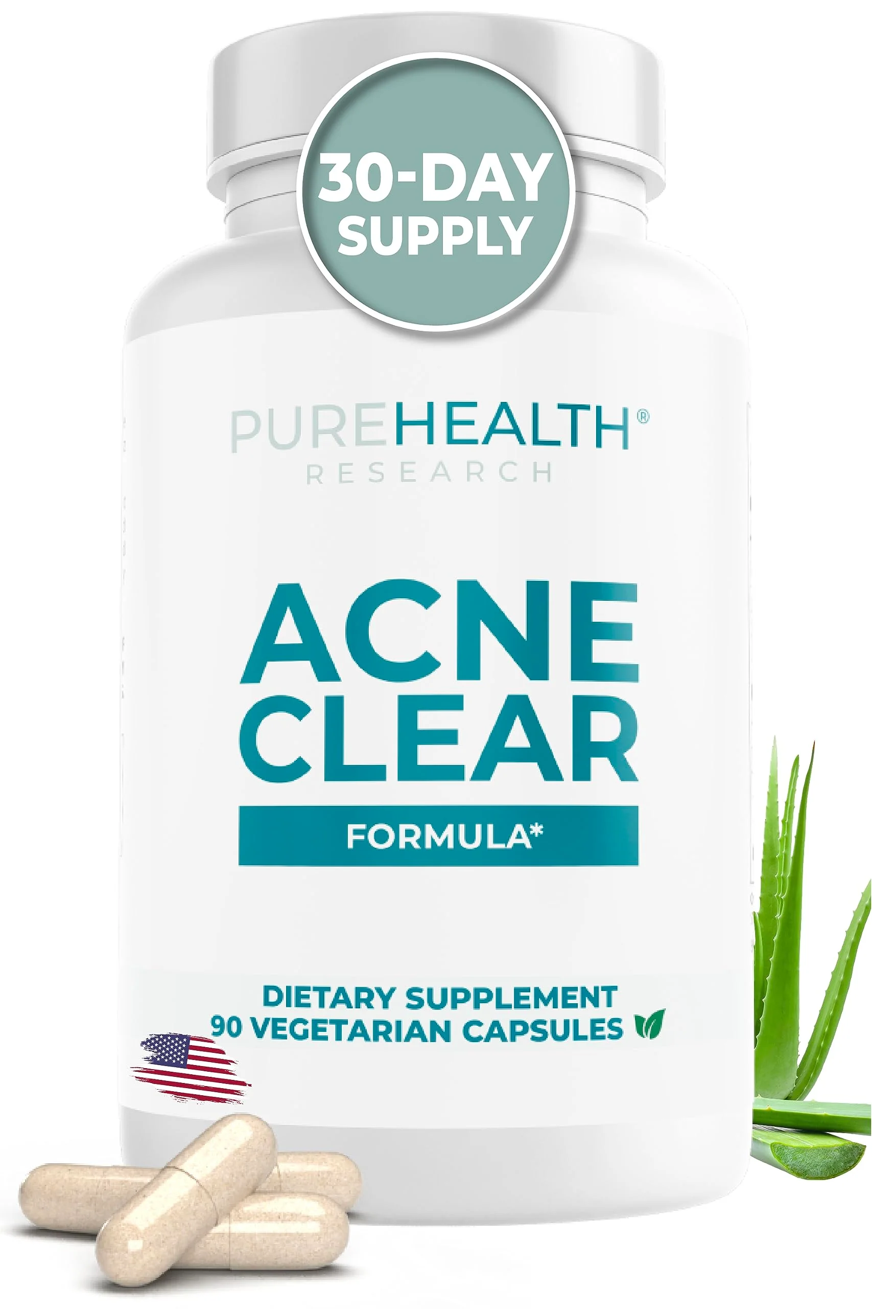 PUREHEALTH RESEARCH Acne Clear Formula – DIM Acne Supplement for Clear Skin - Image 10
